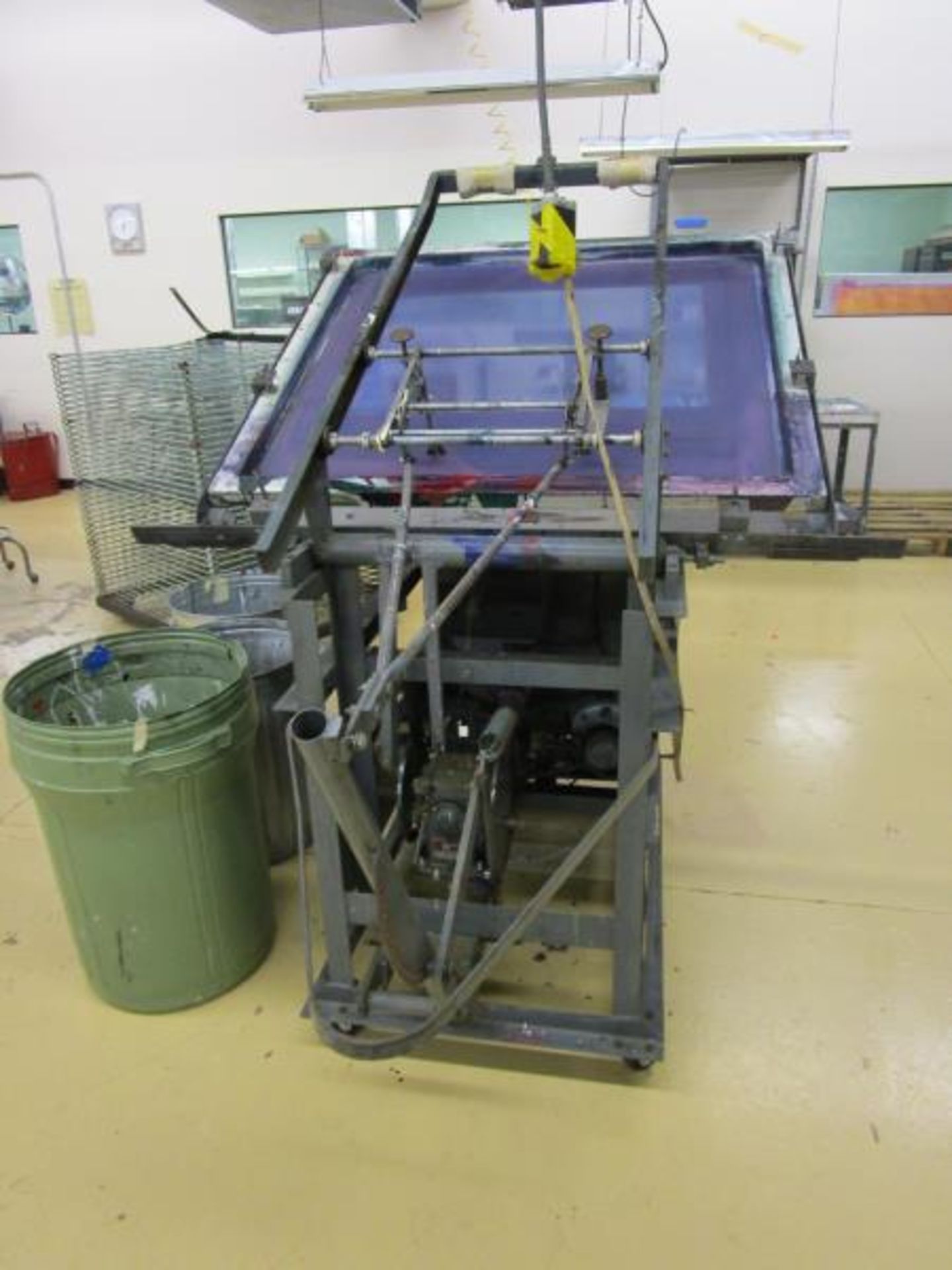 Filbar Semi Automatic Press, 4' x 4' Screen - Image 5 of 7