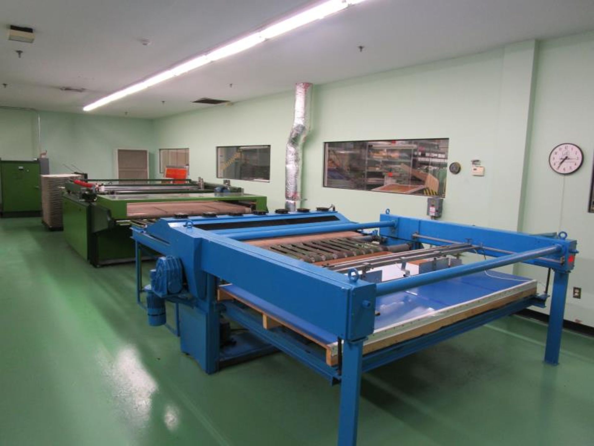 Large Format Screen Printer, 72" Giant Jogger by Foser, Model: Staker1480, 208Volt, 60Hz, 2.5kw,