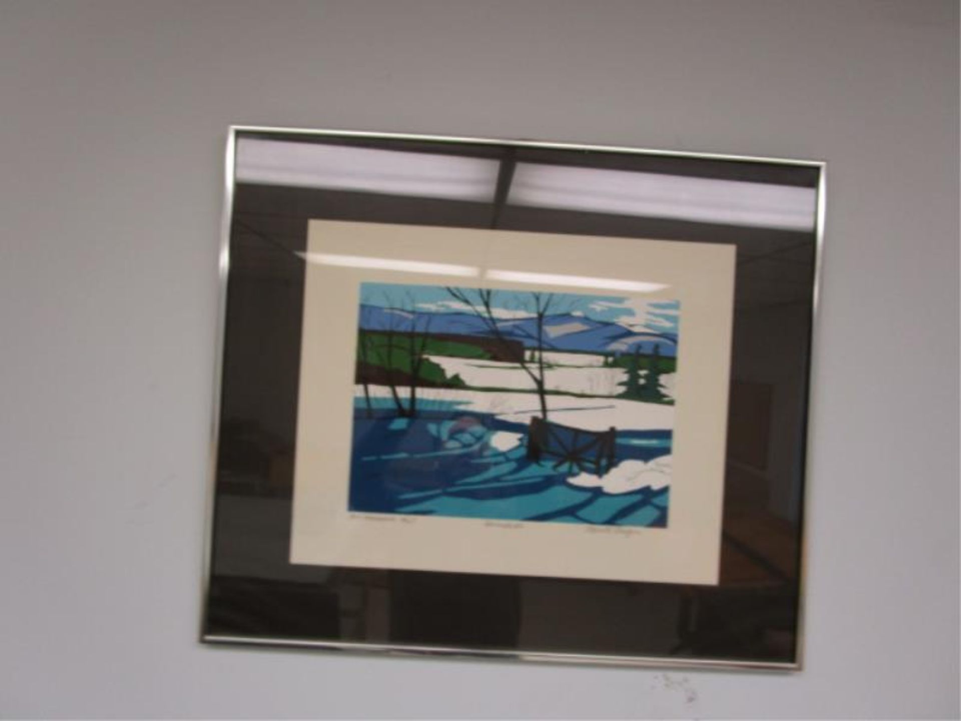 Framed art work - Image 3 of 10