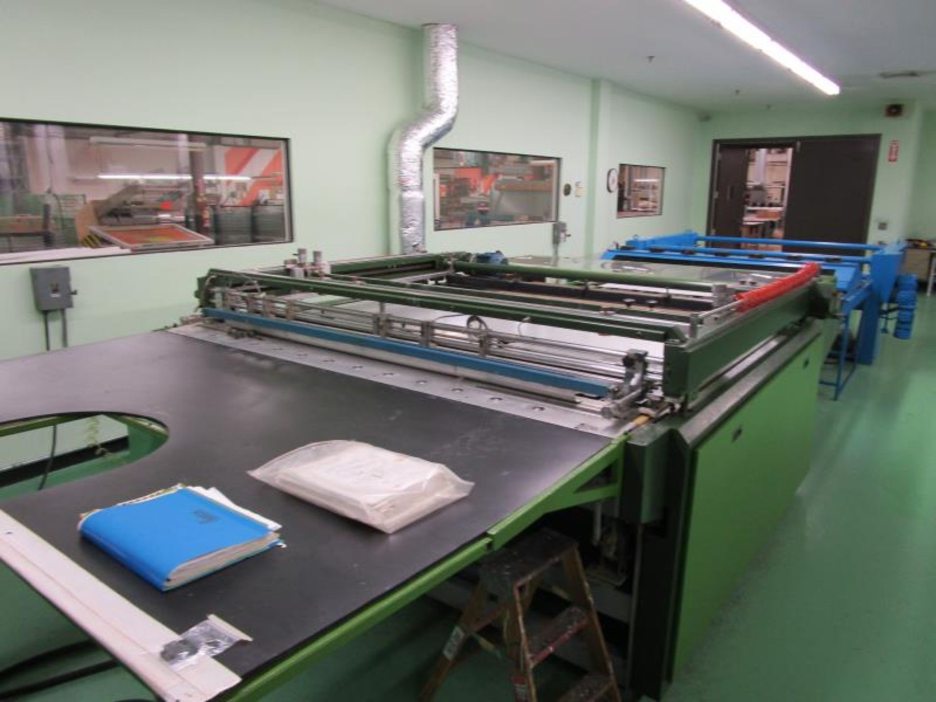 Large Format Screen Printer, 72" Giant Jogger by Foser, Model: Staker1480, 208Volt, 60Hz, 2.5kw, - Image 13 of 21