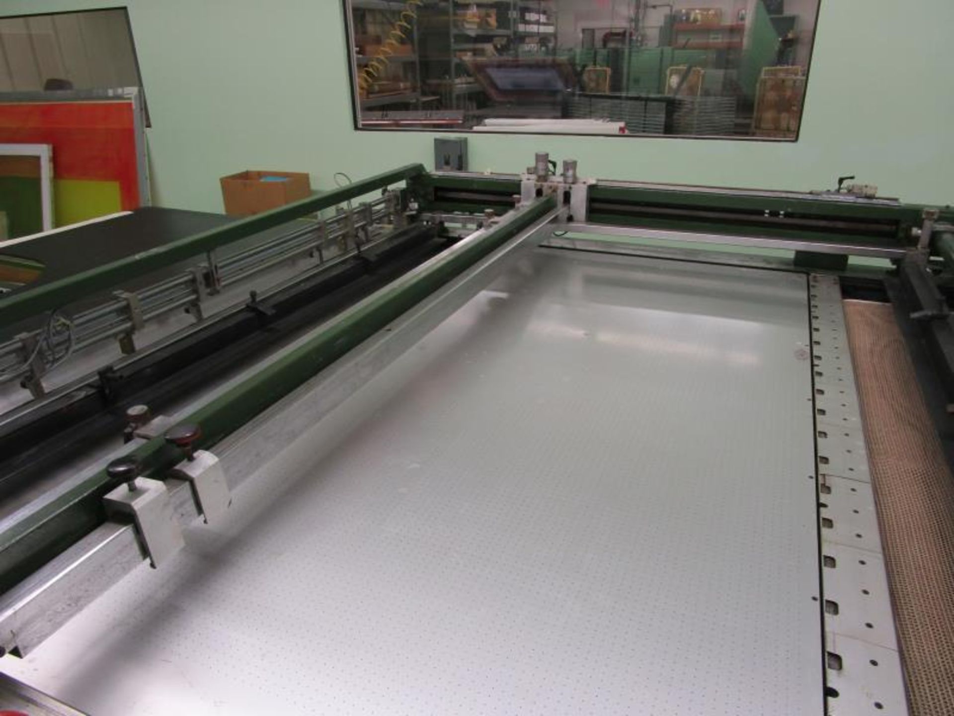 Large Format Screen Printer, 72" Giant Jogger by Foser, Model: Staker1480, 208Volt, 60Hz, 2.5kw, - Image 12 of 21