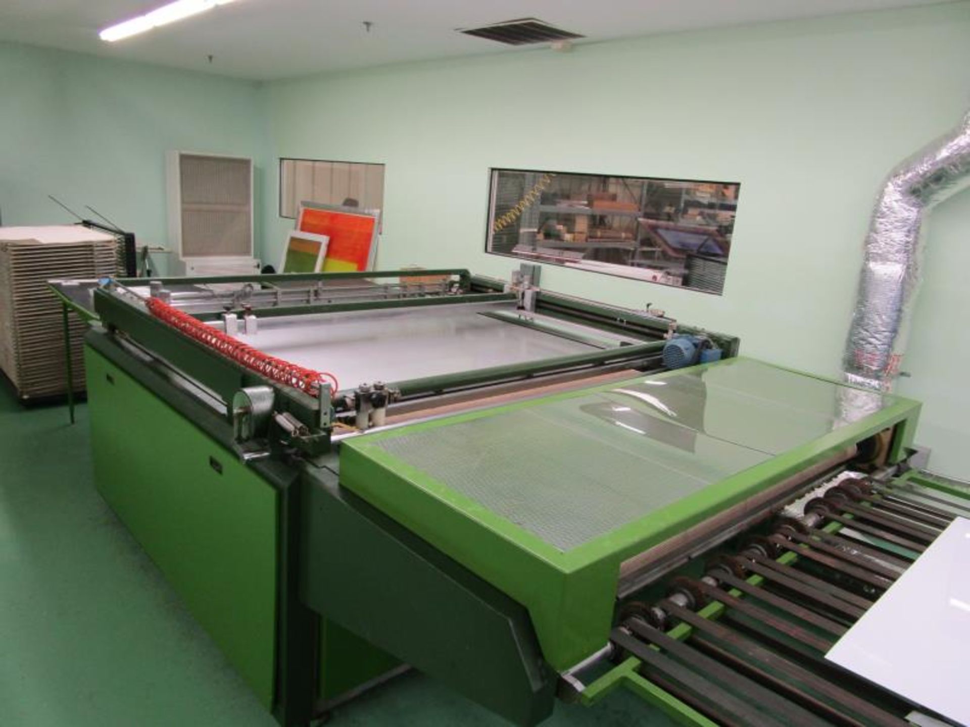Large Format Screen Printer, 72" Giant Jogger by Foser, Model: Staker1480, 208Volt, 60Hz, 2.5kw, - Image 10 of 21
