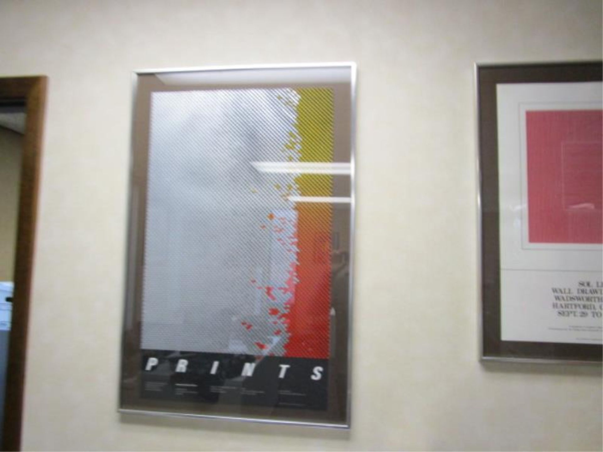 Richard Welling Manhattan 1967 & University of CT print, Solttle Lewitt Wadworth 1983 masters & - Image 2 of 7