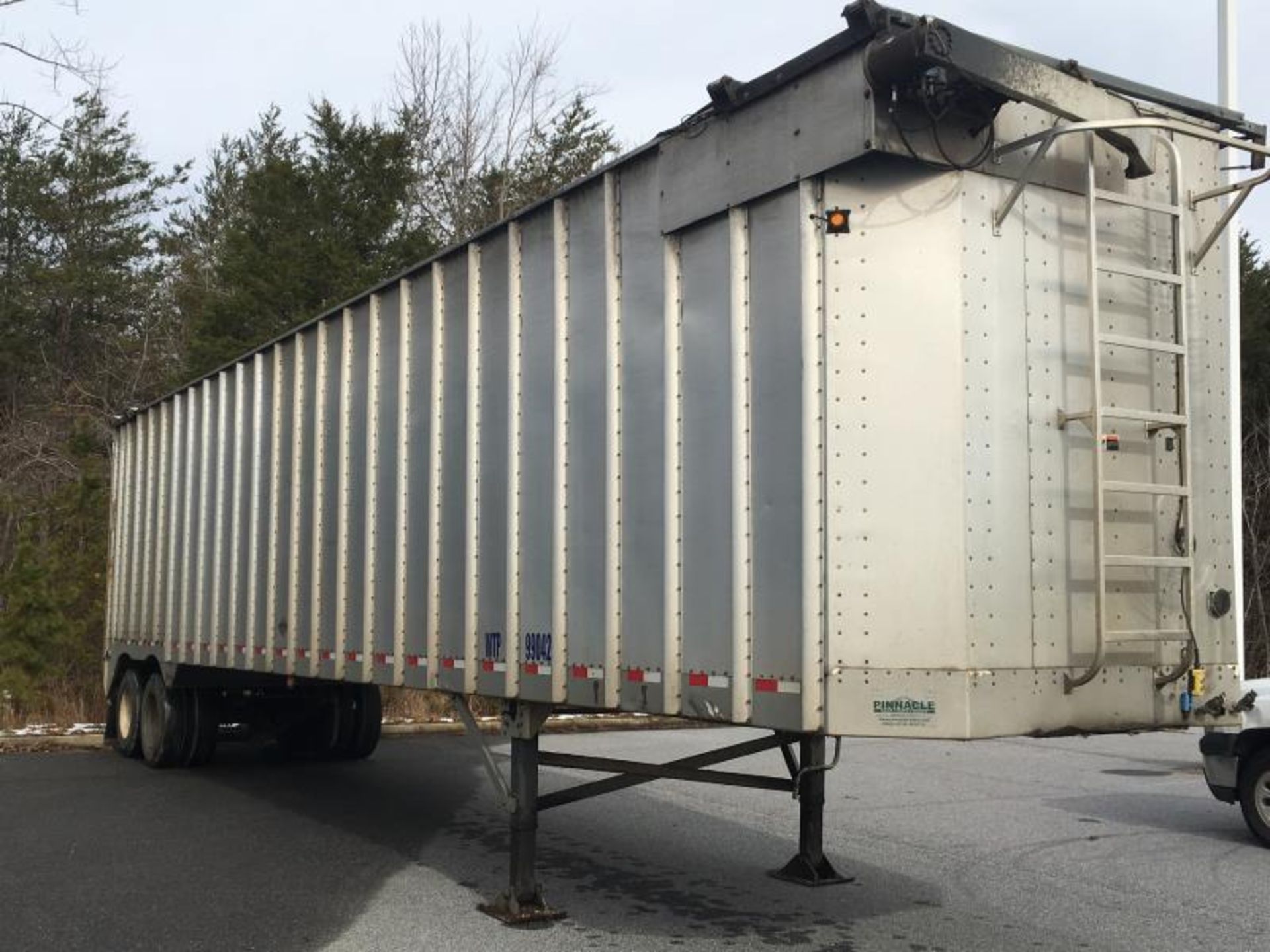 2011 ITI SDS-45 End Dump Chip Trailer w/ Roll Tarp, Vin: 1Z92A4522CT199042 - Image 6 of 23