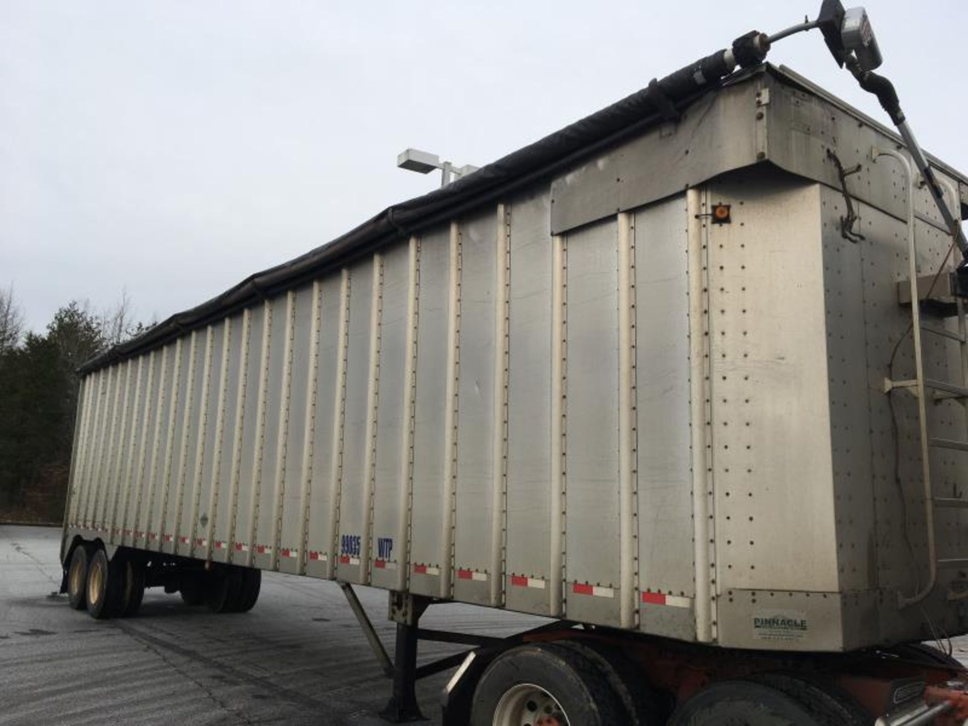 2011 ITI SDS-45 End Dump Chip Trailer w/ Roll Tarp, Vin: 1Z92A4525CT199035