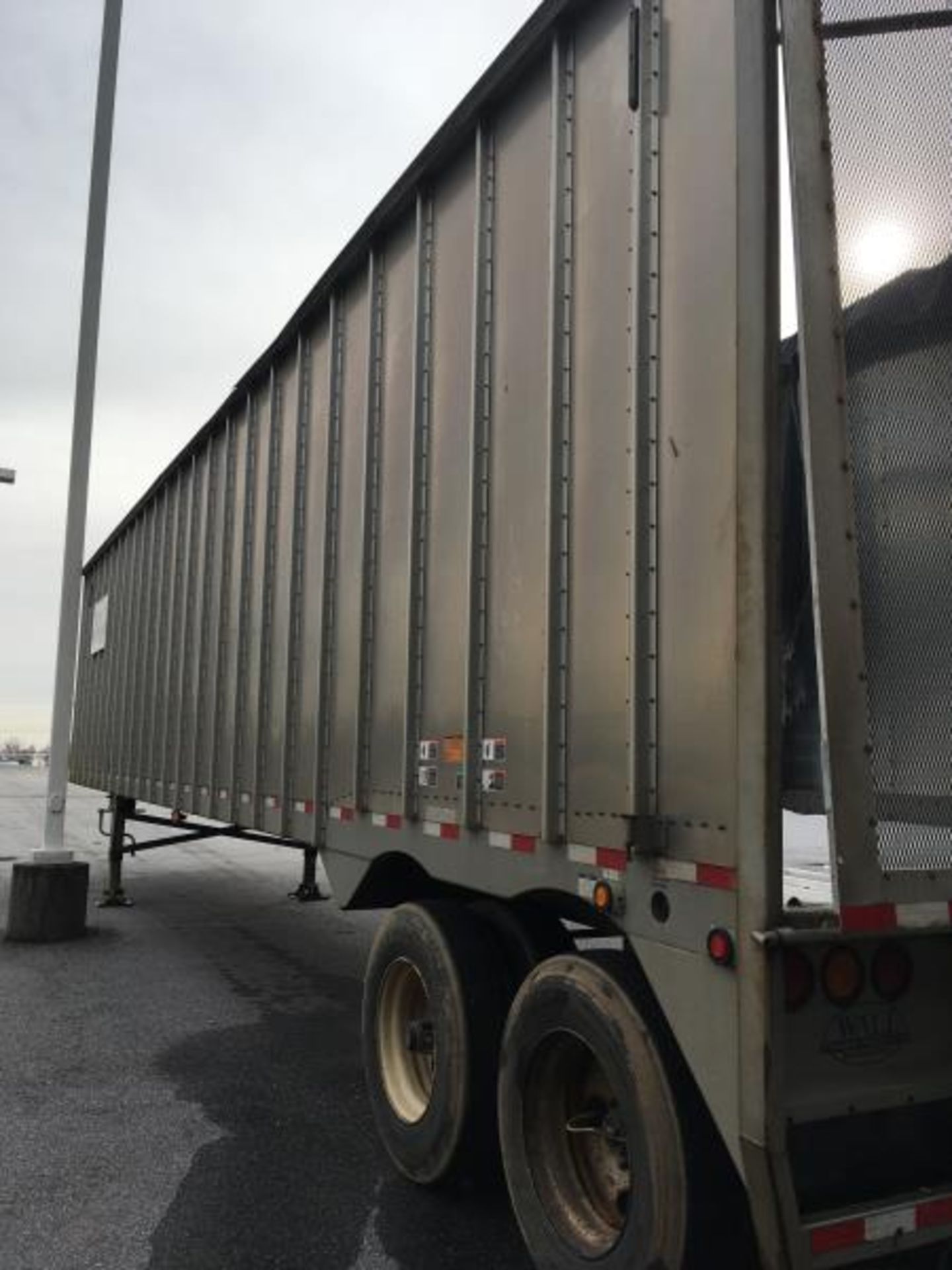 2011 ITI SDS-45 End Dump Chip Trailer w/ Roll Tarp, Vin: 1Z92A4529CT199040 - Image 11 of 14