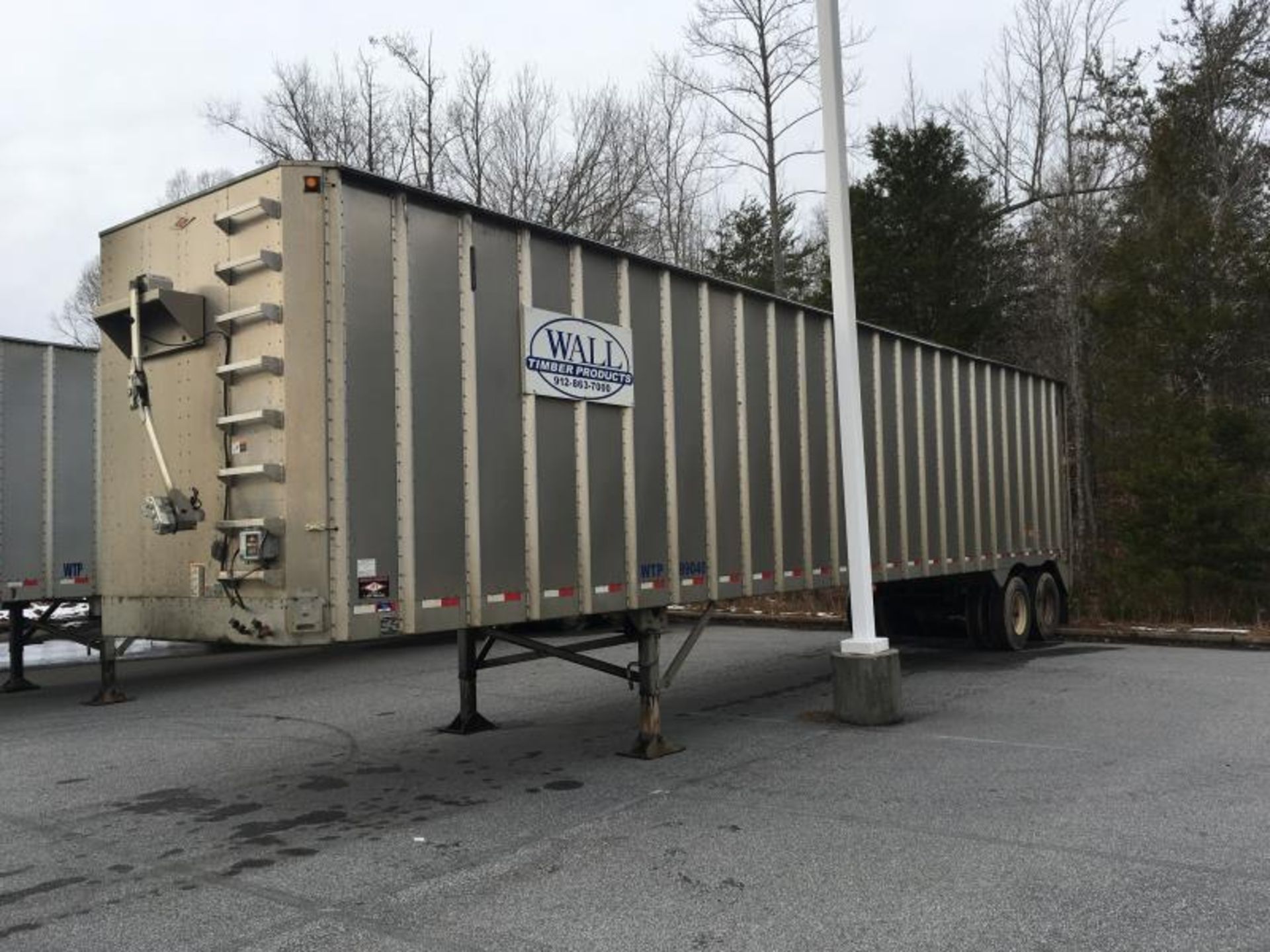 2011 ITI SDS-45 End Dump Chip Trailer w/ Roll Tarp, Vin: 1Z92A4529CT199040