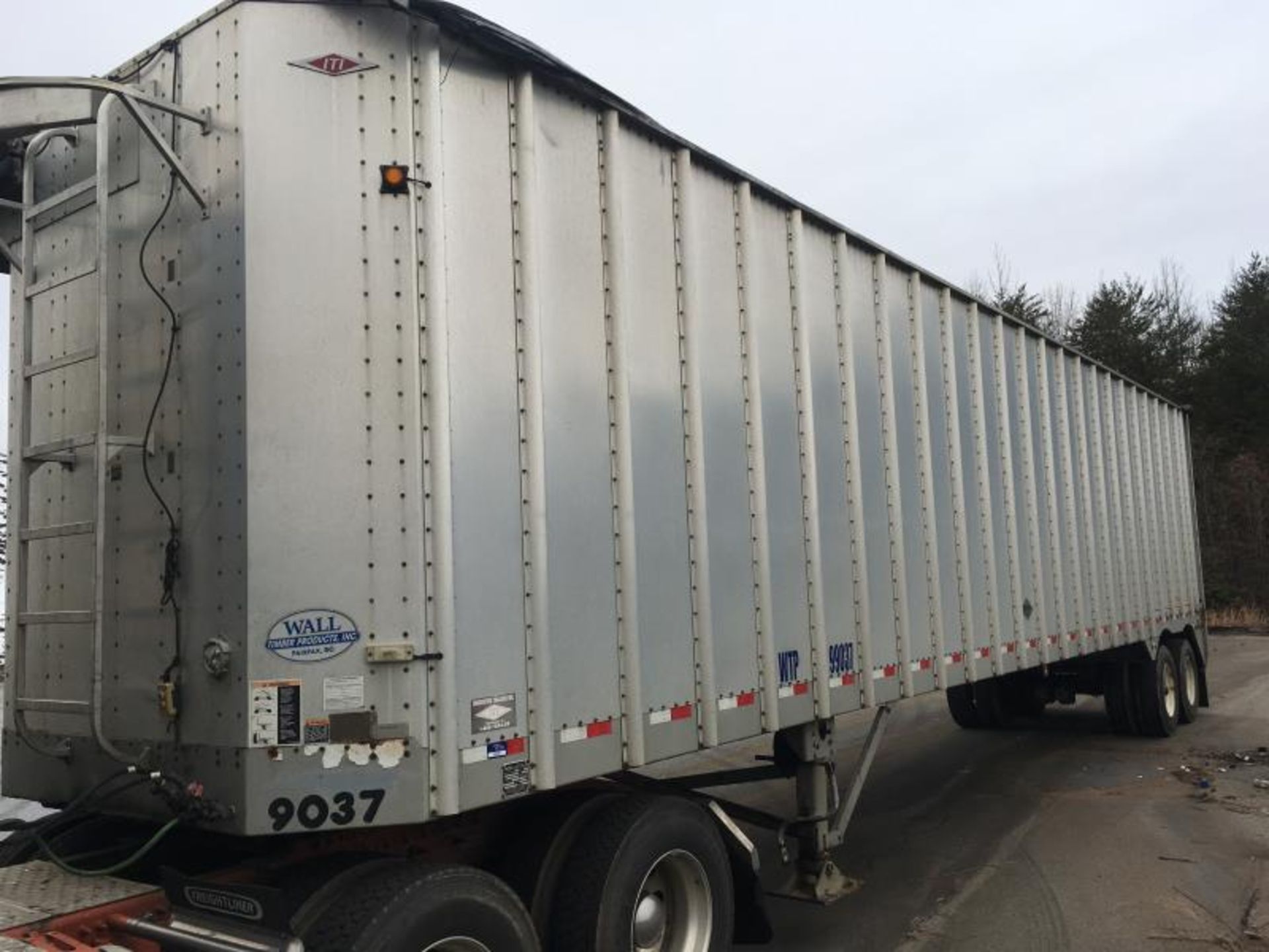 2011 ITI SDS-45 End Dump Chip Trailer w/ Roll Tarp, Vin: 1Z92A4529CT199037