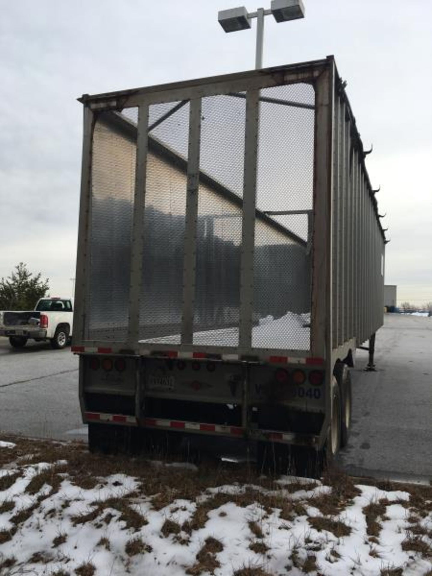 2011 ITI SDS-45 End Dump Chip Trailer w/ Roll Tarp, Vin: 1Z92A4529CT199040 - Image 9 of 14