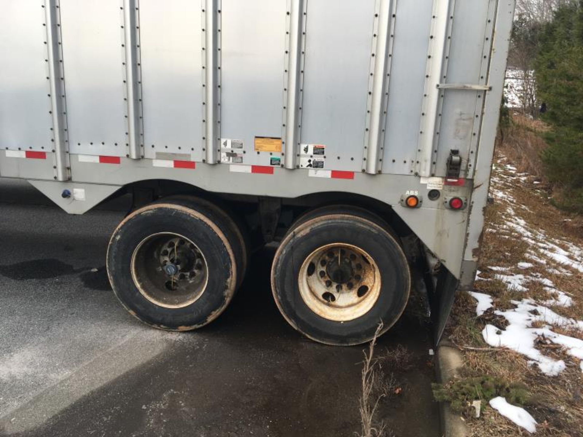 2011 ITI SDS-45 End Dump Chip Trailer w/ Roll Tarp, Vin: 1Z92A4522CT199039 - Image 10 of 13