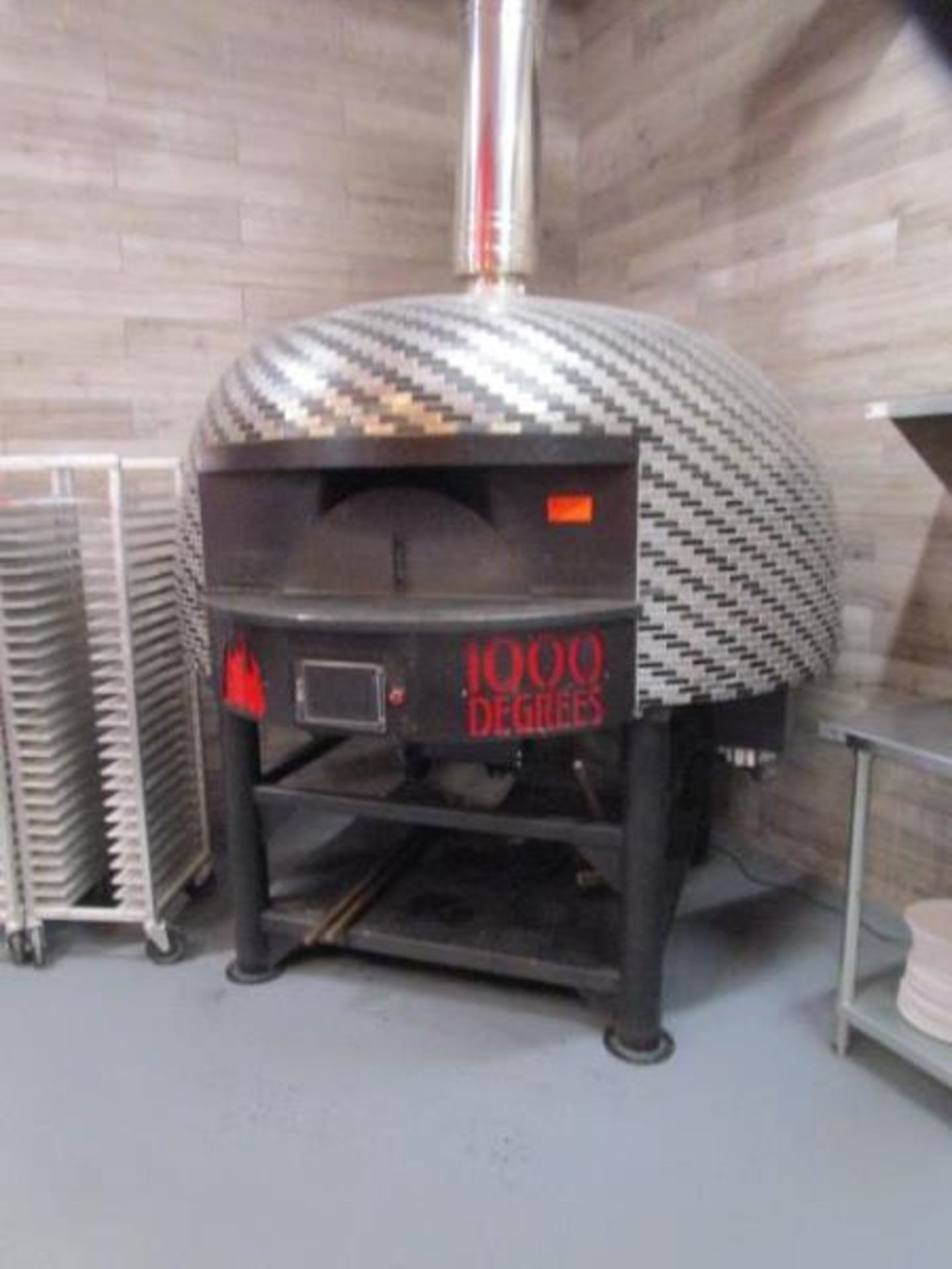 Pizza Oven by Marra, Dome Shaped, Model: RT150G, SN: 04582, Approx. 6.5' x 8'w. Buyer will be - Image 2 of 14