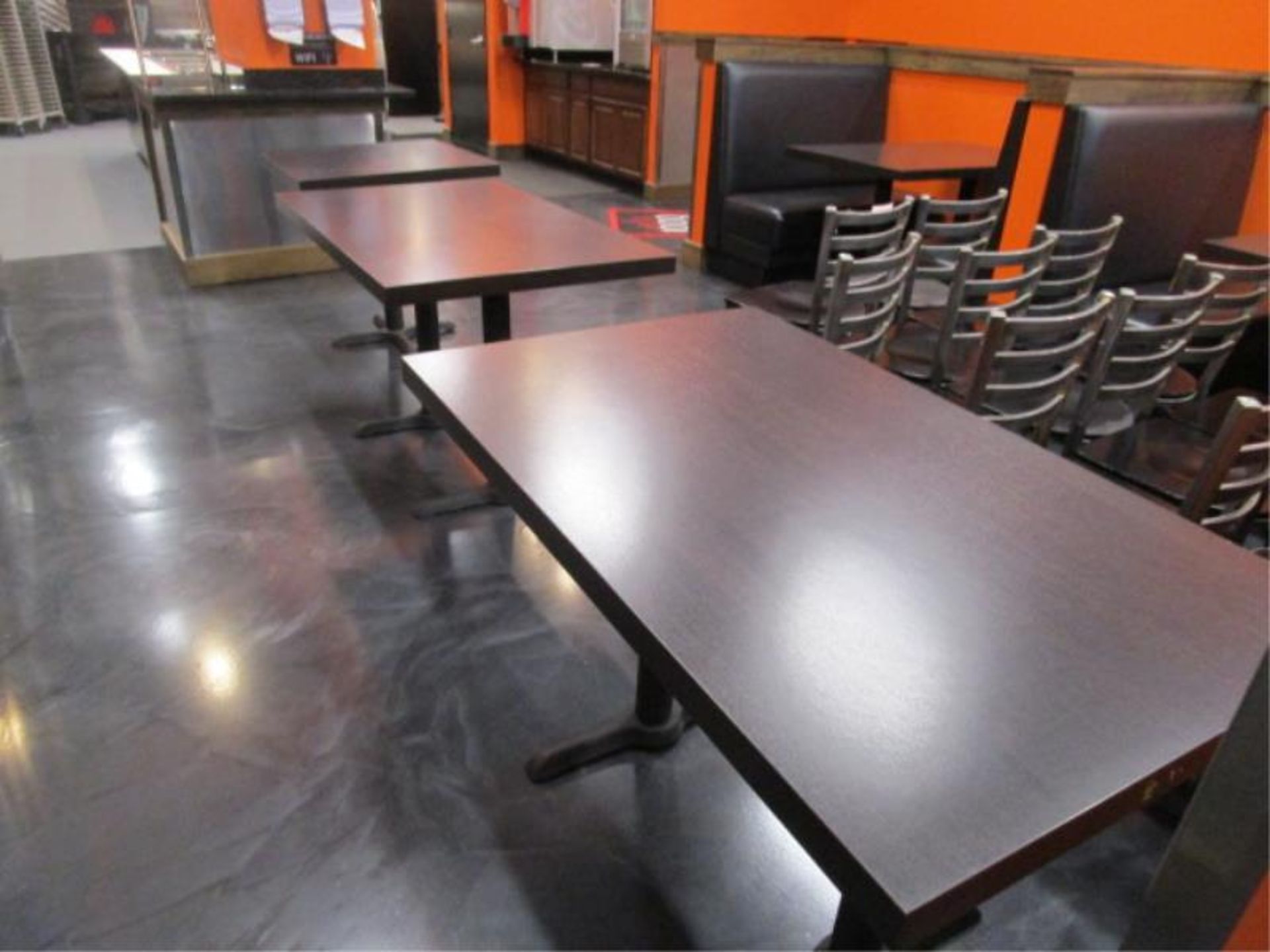 (6) Four Top Laminate Tables & (1) Two Top Table - Image 4 of 5