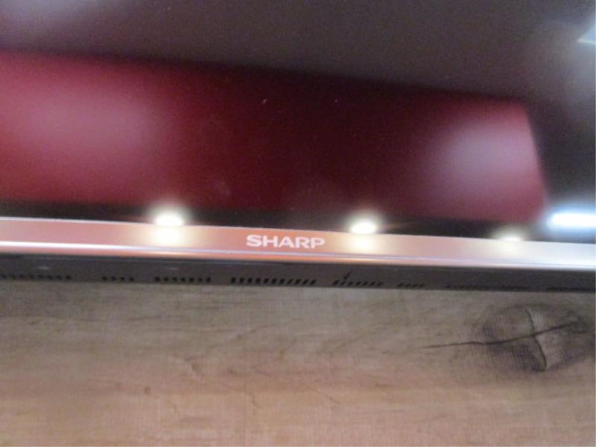 (3) Sharp TV's w/ Wall Mounting Bracket - Image 2 of 5