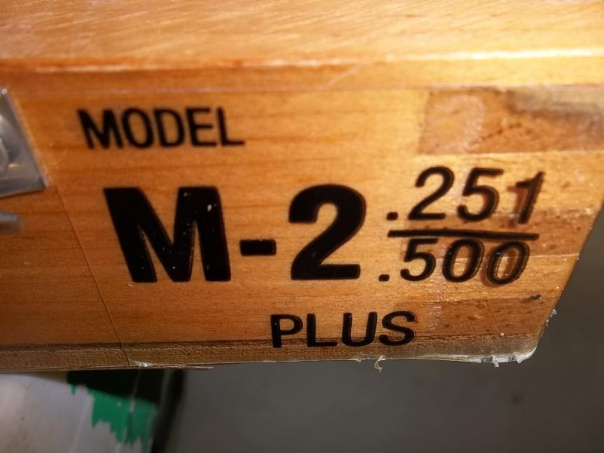 Meyer gage pin set, Model M-2, 0.251" - 0.500", complete, in case - Image 2 of 3