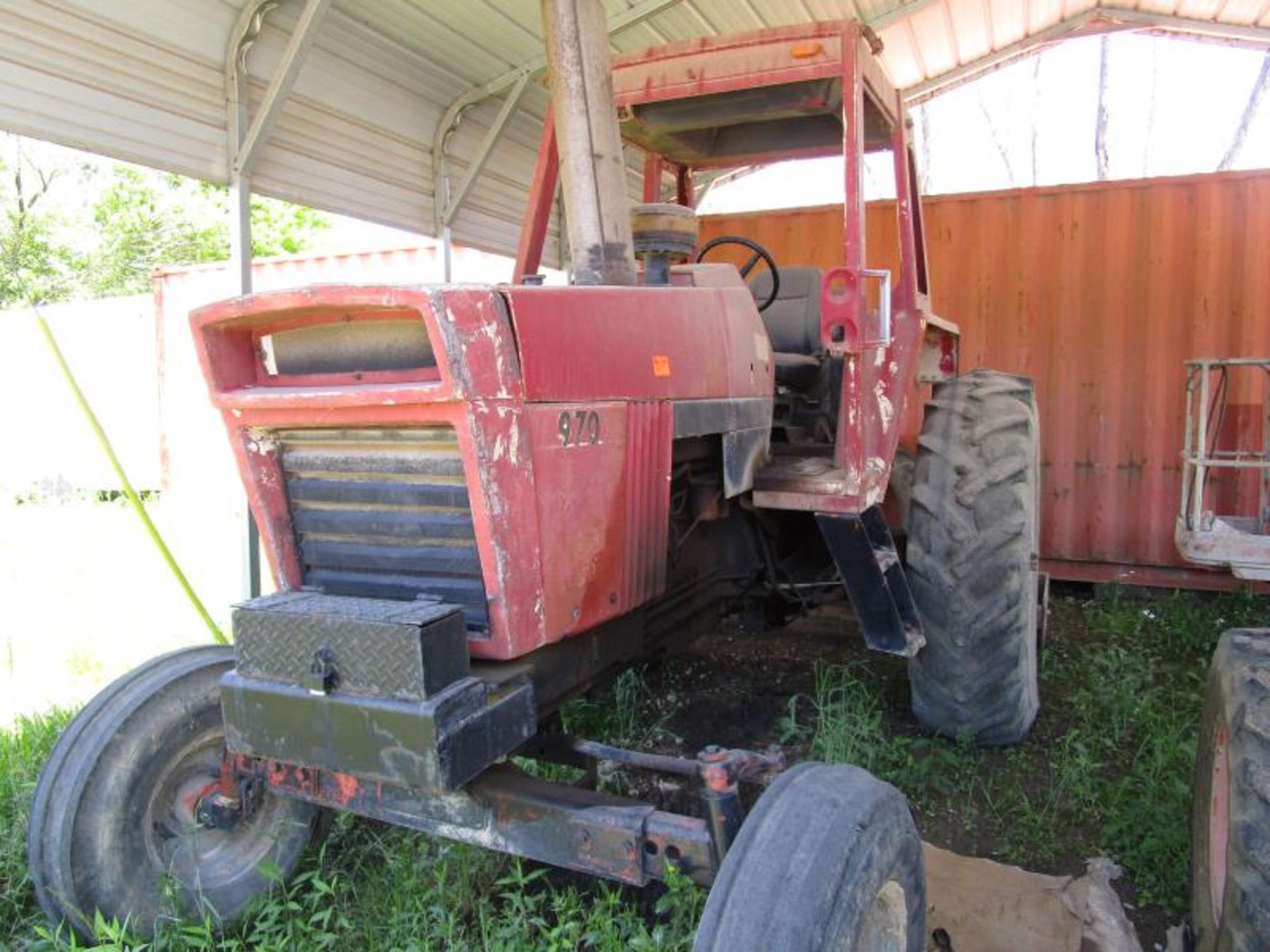 Case 970 Tractor, Running