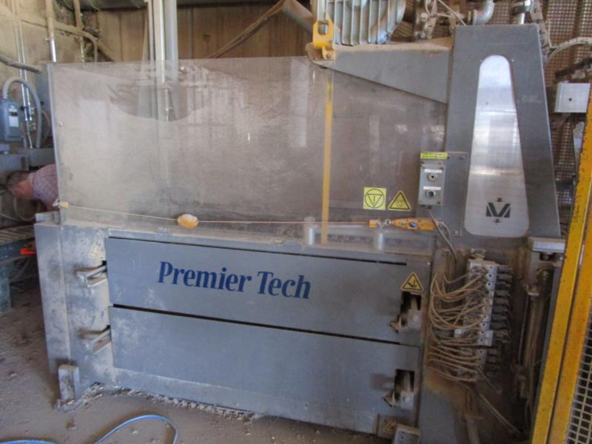 Premier Tech 4 stage Baler with Hopper, decline conveyor