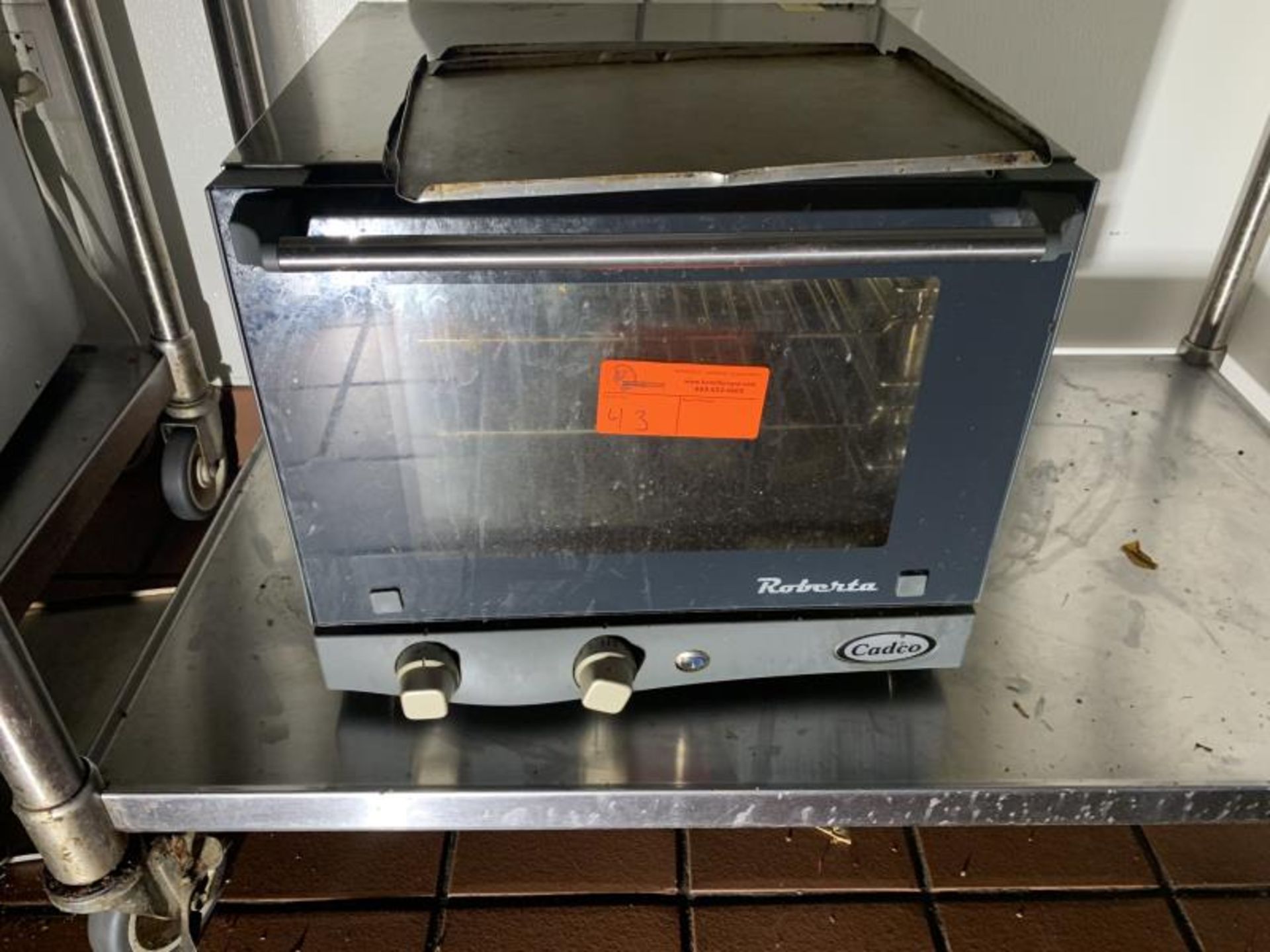 Cadco Roberta Electric Convection Oven, Model: