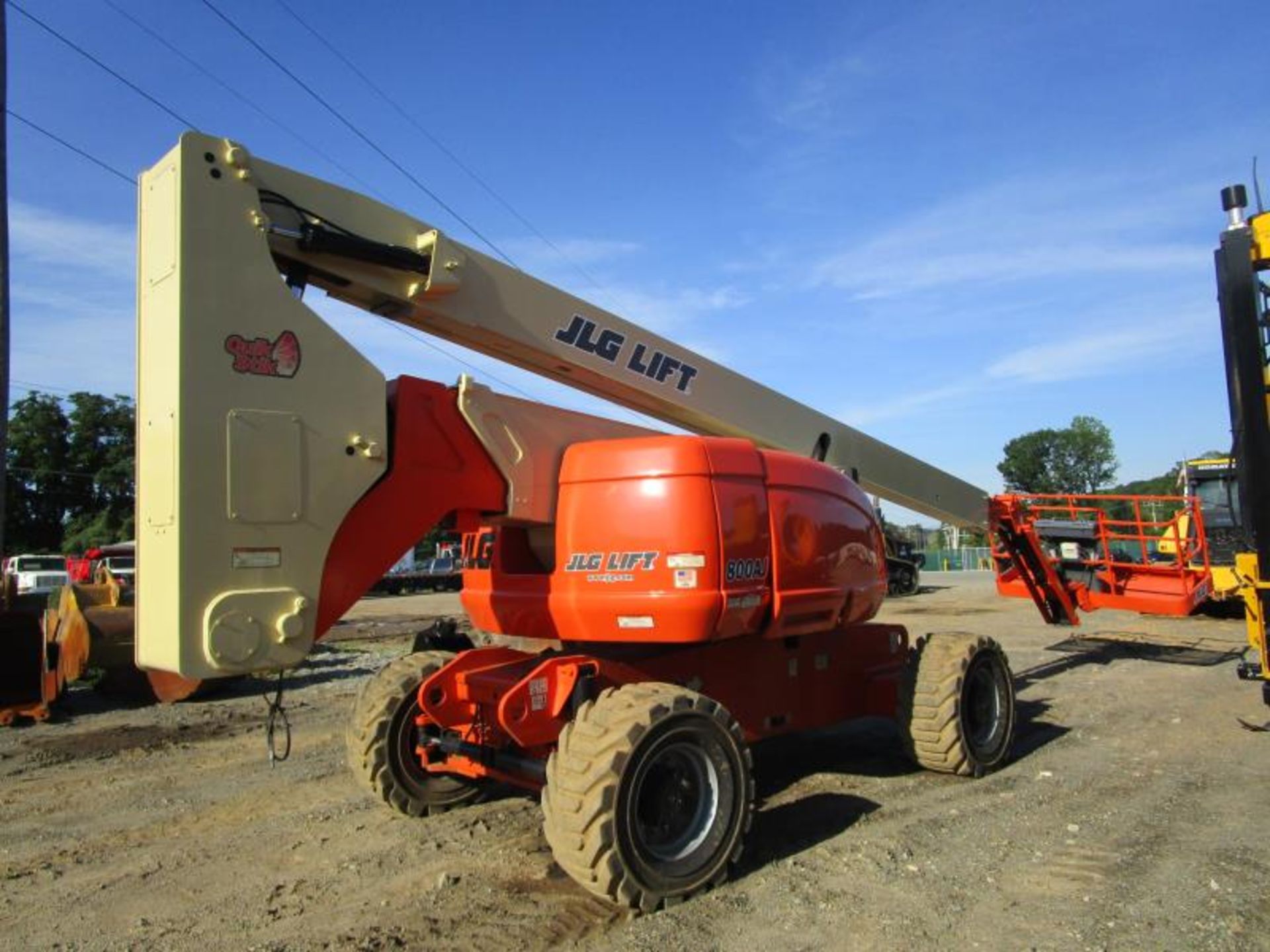 2007 JLG 800AJ, SN: 0300116837 4x4 Boom Lift. 7,110 Hours, Has Hydraulic Leak In Boom, Engine Runs - Image 2 of 32