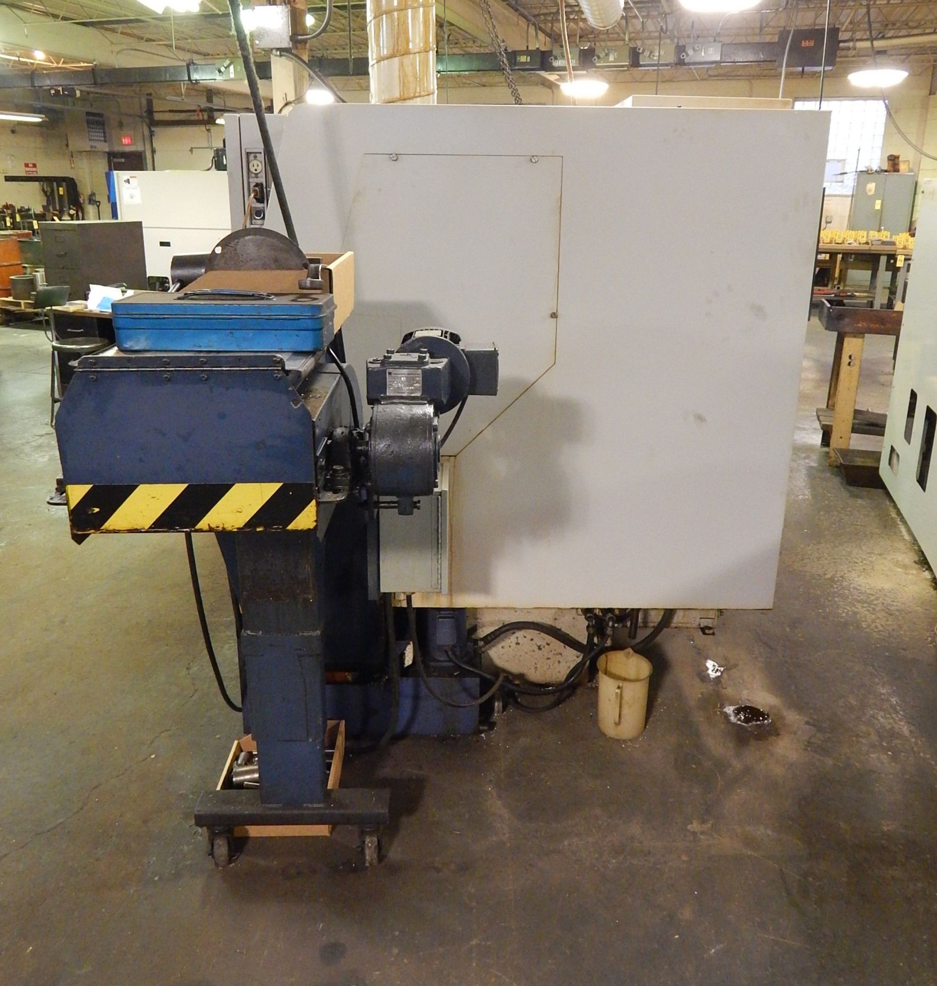 Mori-Seiki SL-25B, CNC Turning Center, s/n 6573, 10 In. 3-Jaw Chuck, Tailstock, 10 Station Turret, - Image 11 of 12