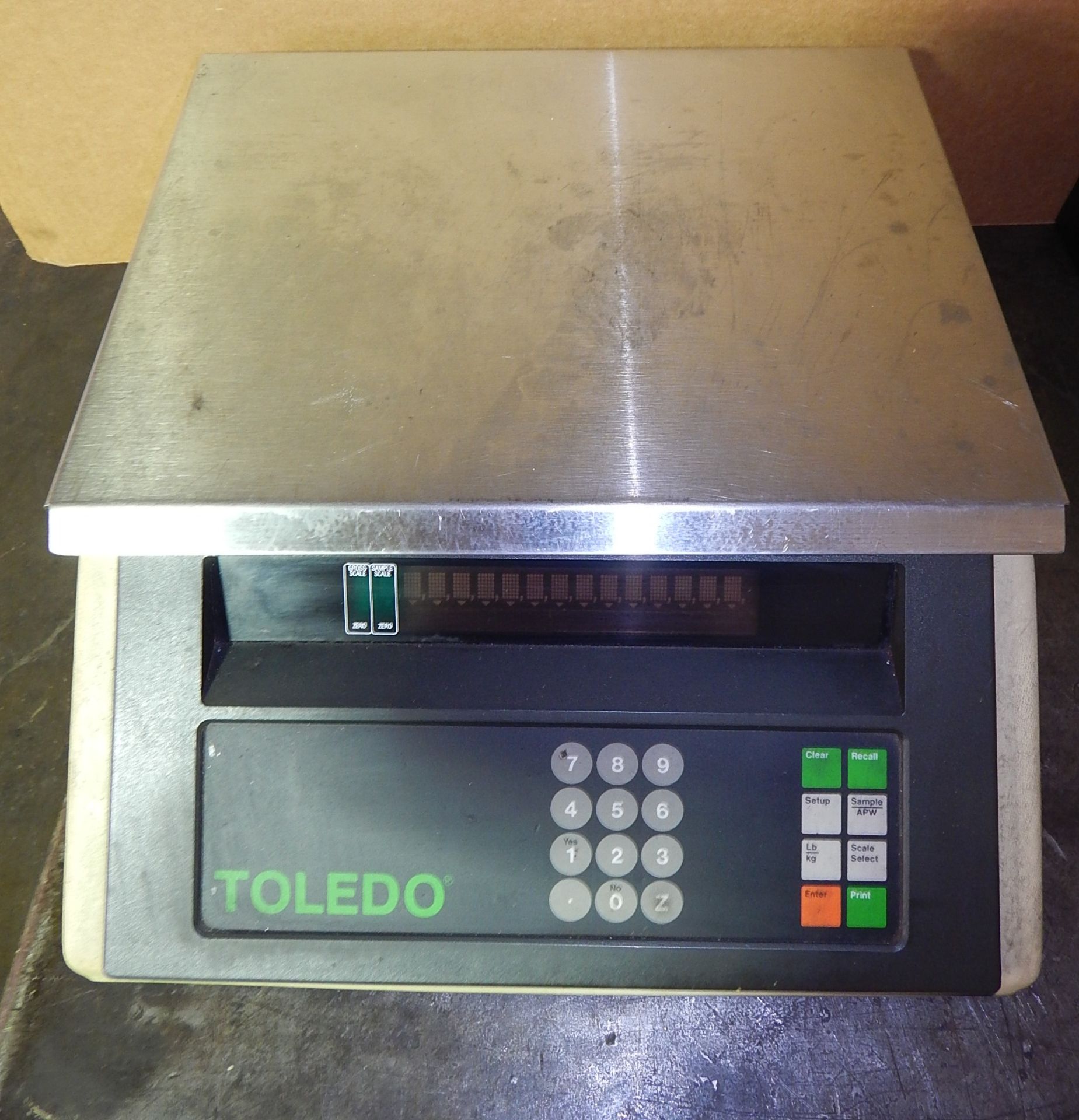 Toledo Model 8186 Parts Scale