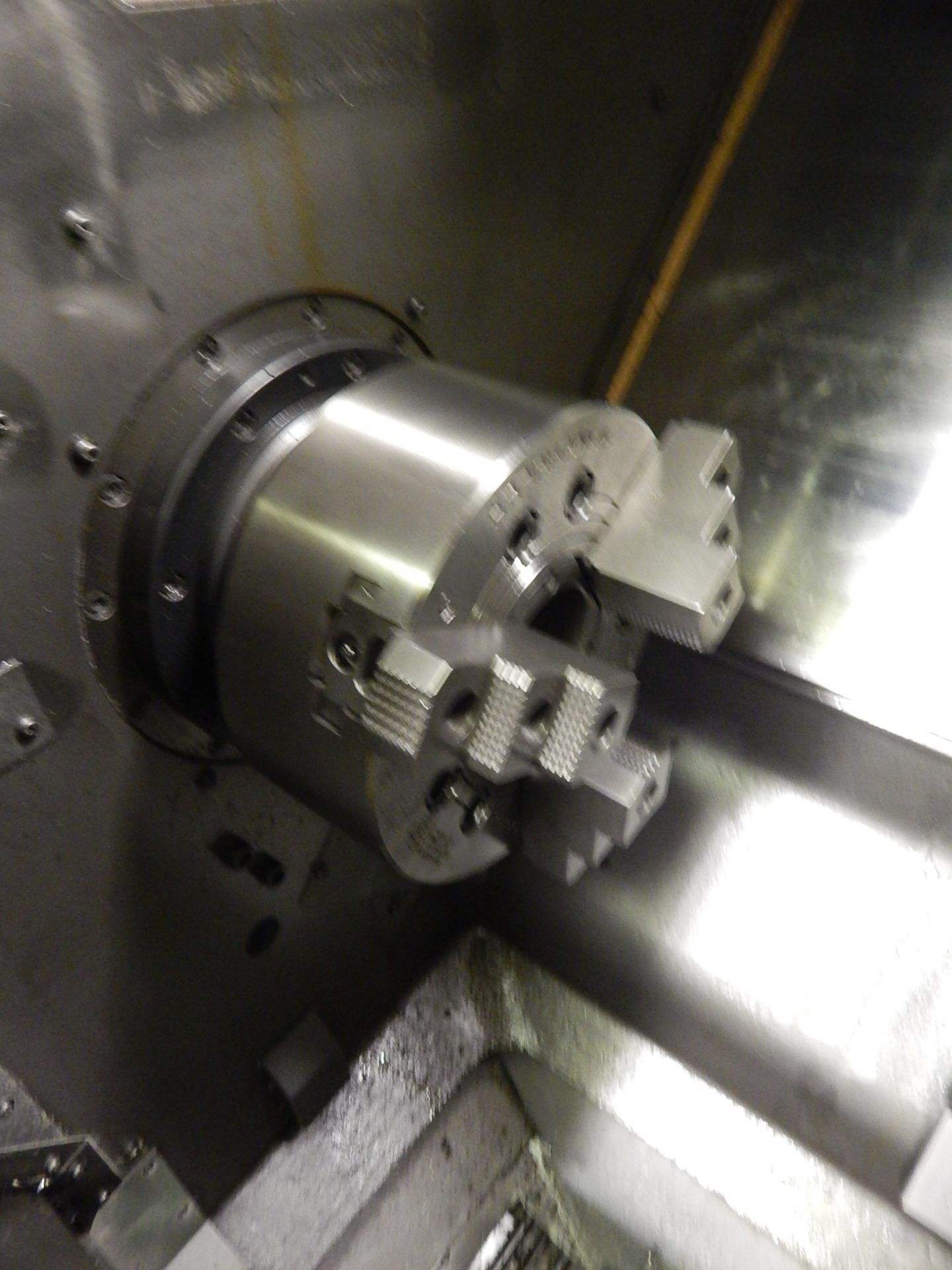 Mori-Seiki SL-25B, CNC Turning Center, s/n 6573, 10 In. 3-Jaw Chuck, Tailstock, 10 Station Turret, - Image 6 of 12