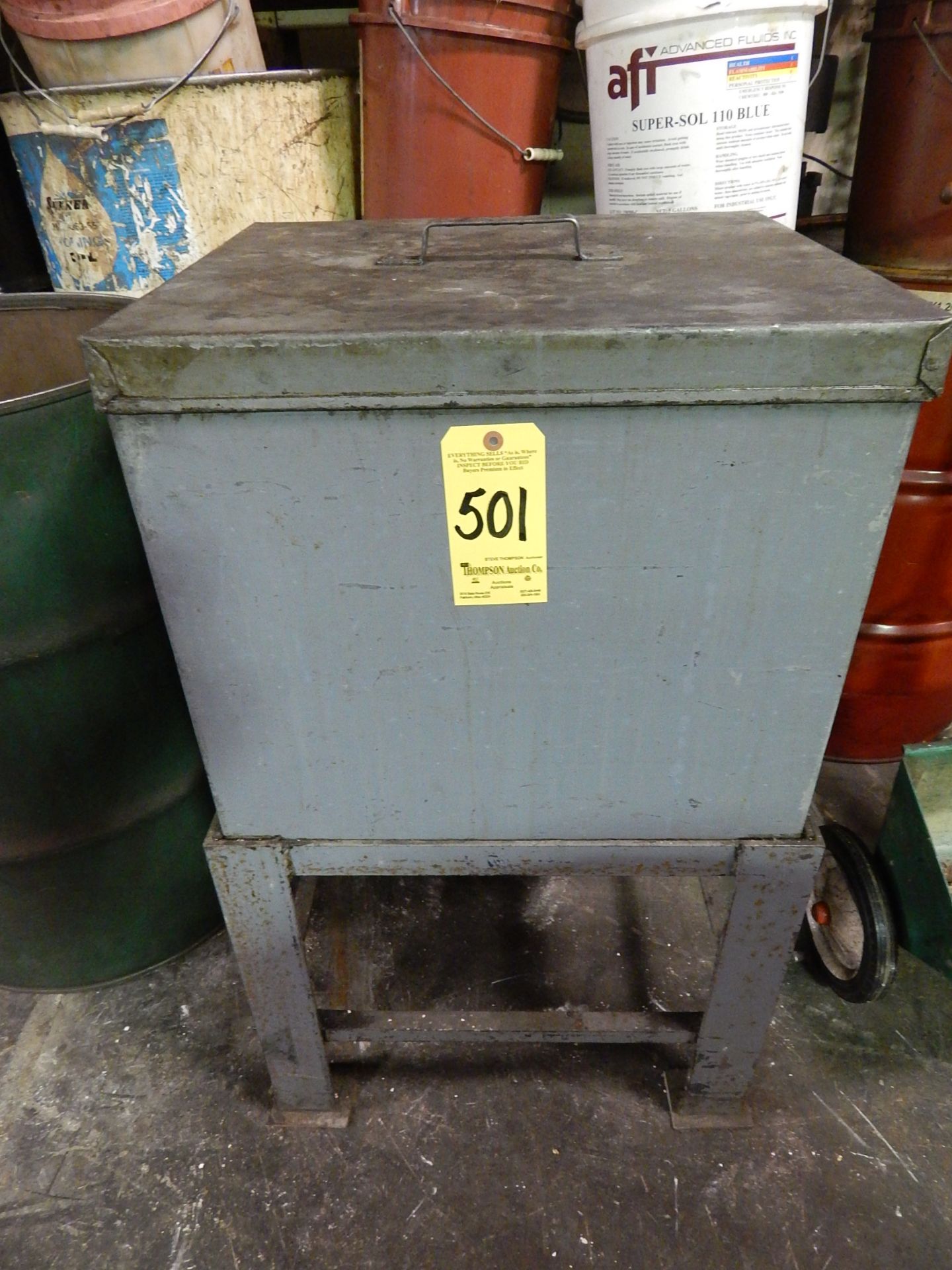 Steel Container with Rust Inhibitor