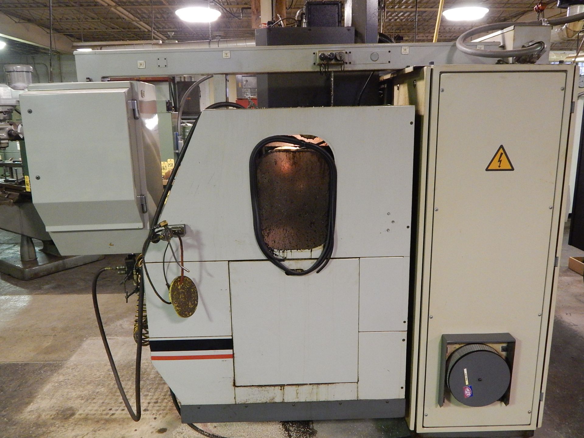 Bridgeport Interact 412, CNC Vertical Machining Center; s/n T5910, New in 1990, 15 In. X 33 In. - Image 7 of 10