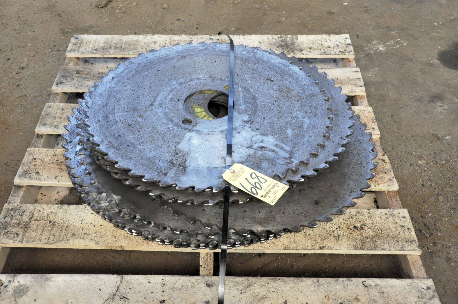 Lot-Asst'd Diameter Saw Blades on (1) Pallet, (Forge Bldg)