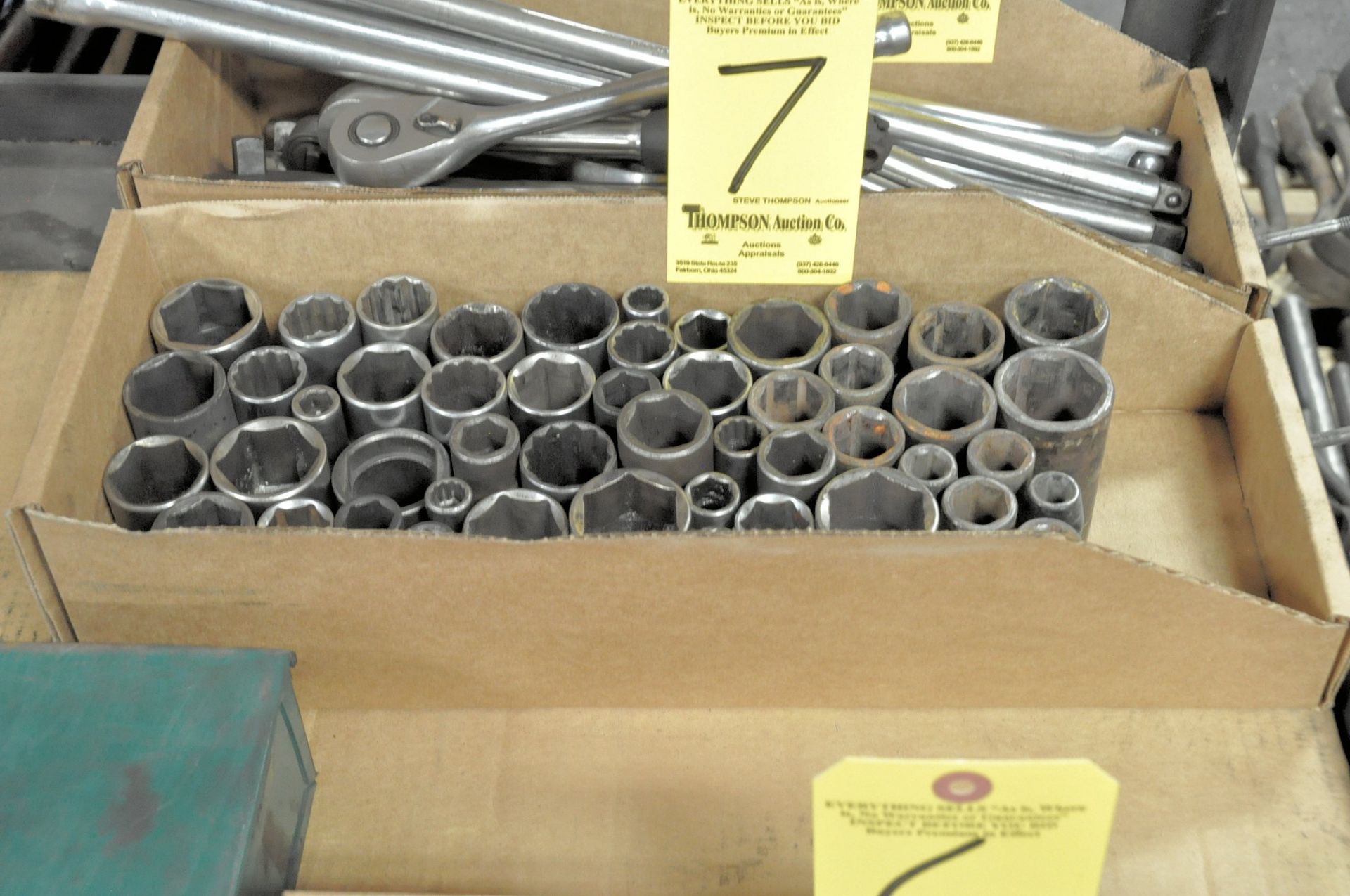 Lot-1/2" Drive Deep Well Sockets in (1) Box