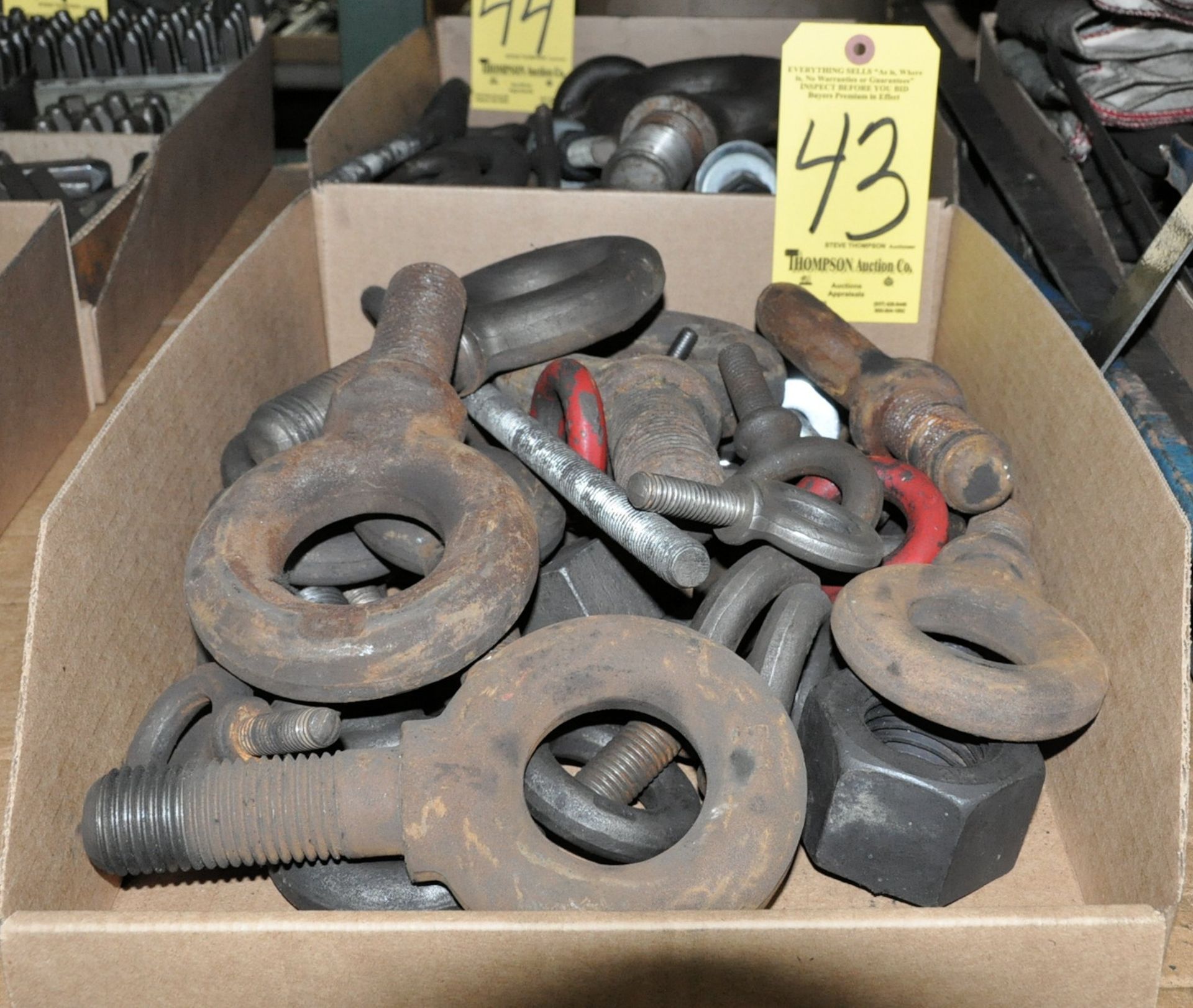 Lot-Eye Bolts in (1) Box