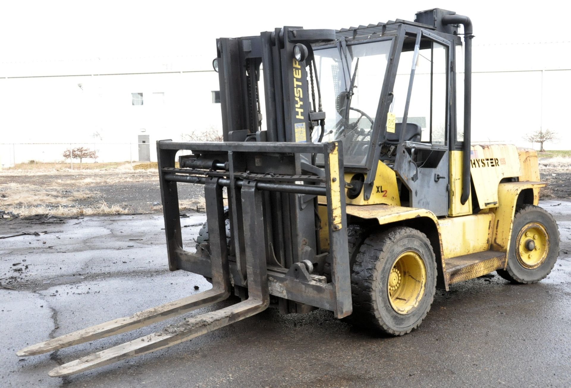 Hyster Model H155XL, Approx. 15,000 Lb. Capacity, 240" Lift Capacity, Diesel Fuel Fork Lift Truck,