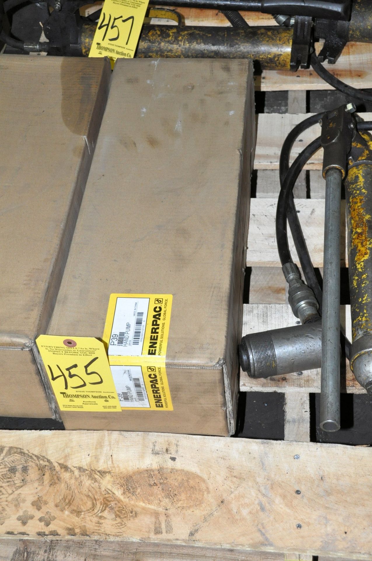 Enerpac Model P39 (Packaged in the Box), 10,000 PSI Hydraulic