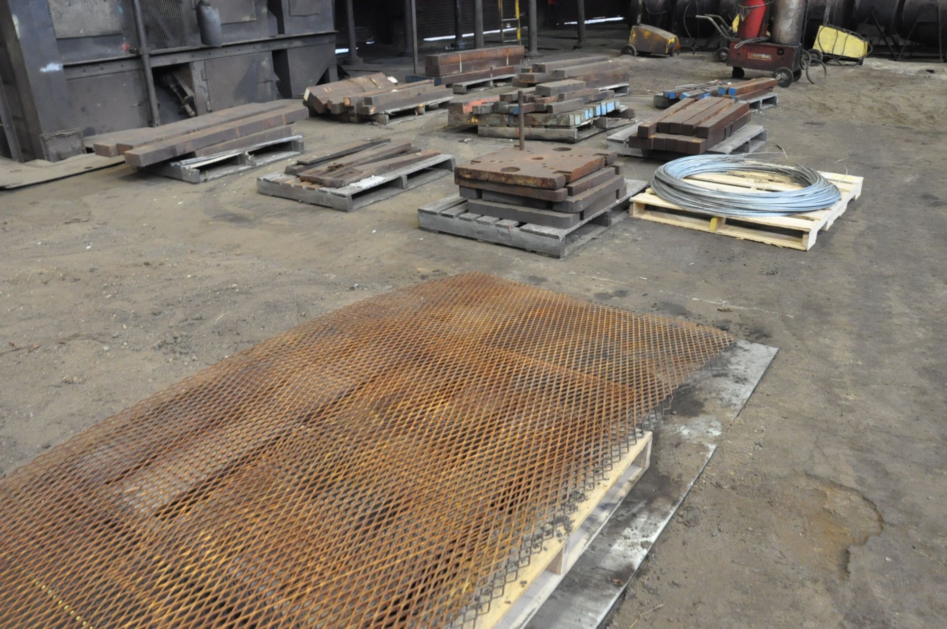 Lot-Parts for Hammer Presses and Trim Presses on (11) Pallets, (Forge Bldg.) - Image 2 of 2