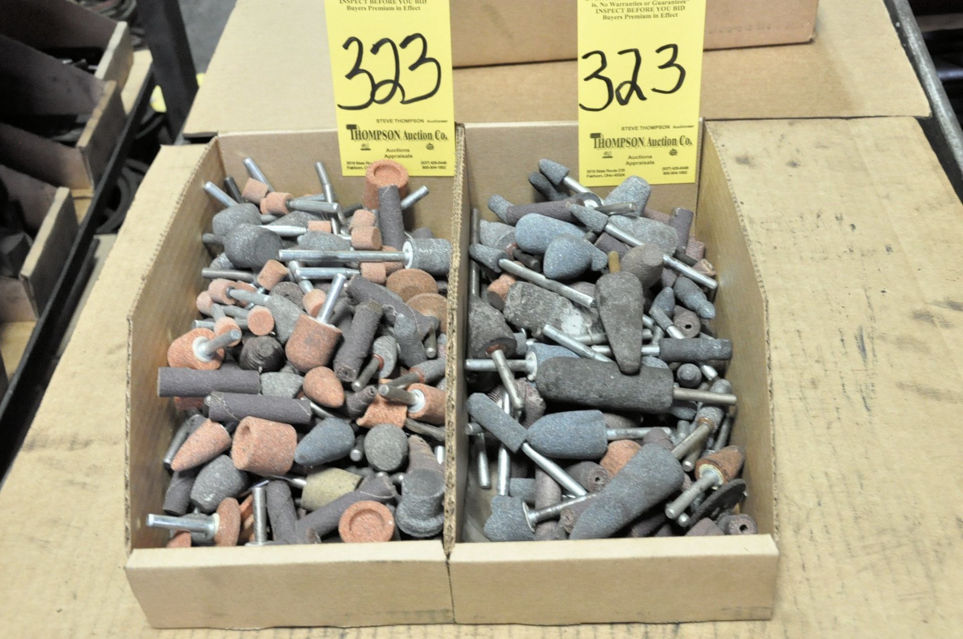 Lot-Grinding Stones in (2) Boxes