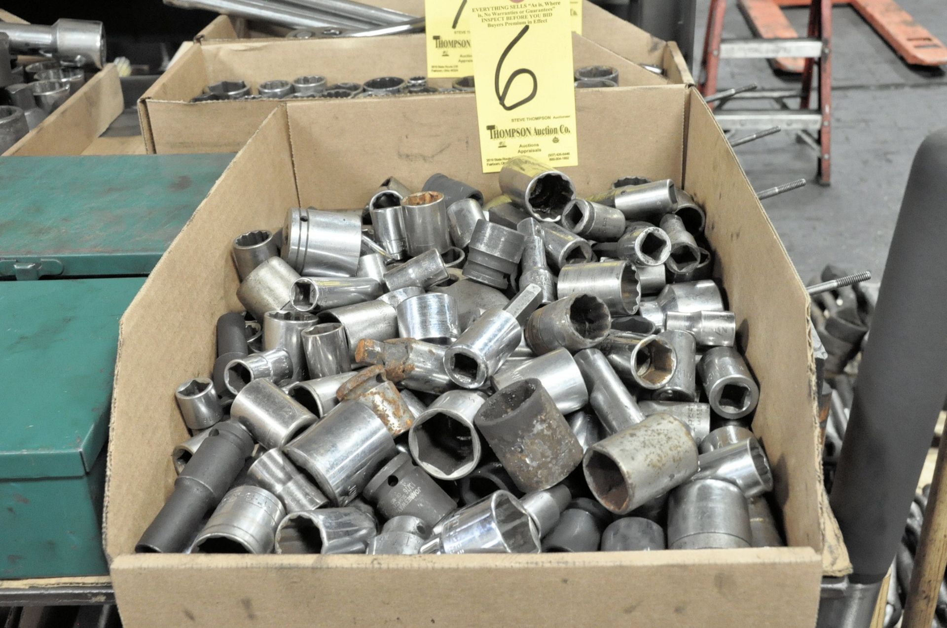 Lot-1/2" Drive Sockets in (1) Box