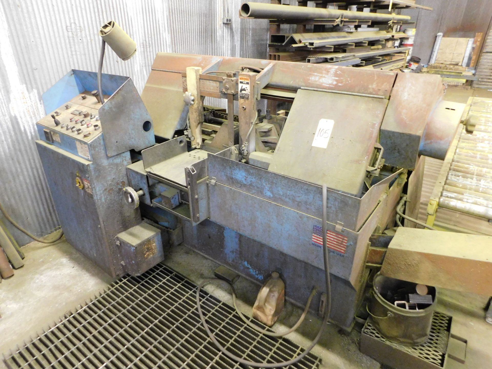 Do-All Model C-205A Fully Automatic Horizontal Band Saw, s/n 534-97156, New 1997, 12 In. X 12 In. - Image 3 of 8