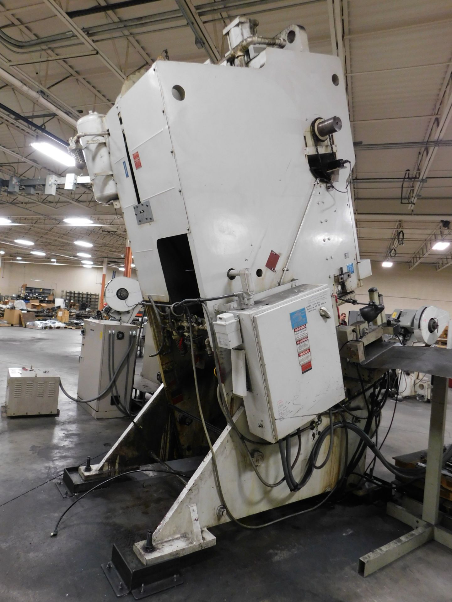 Bliss ModelC-150 OBI Punch Press, SN HP54587/P71231, New in 1993, 150-Ton, 4-1/2 In. Slide - Image 4 of 13