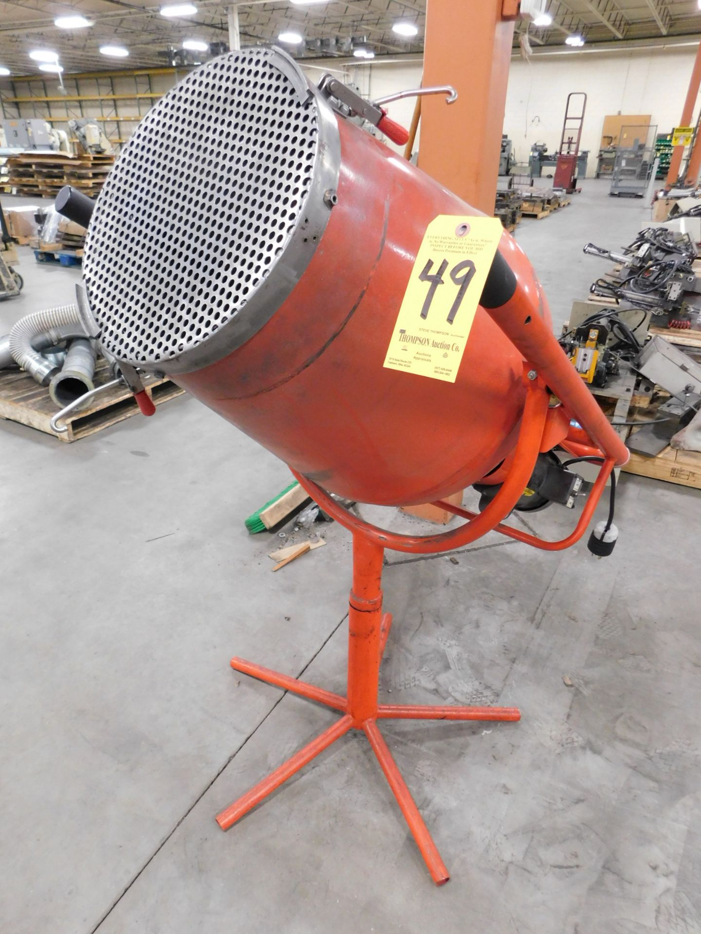 Canoga Model MK80-M Mortar Mixer/ Parts Finisher