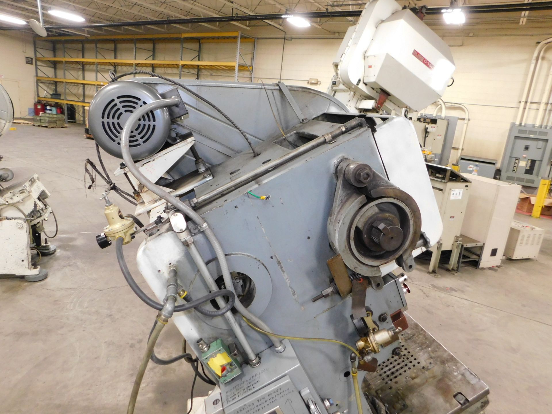 Bliss Model C35 OBI Punch Press, SN HP39549/H51795, 35-Ton, 2-1/2 In. Slide Adjustment, 3 In. - Image 7 of 12