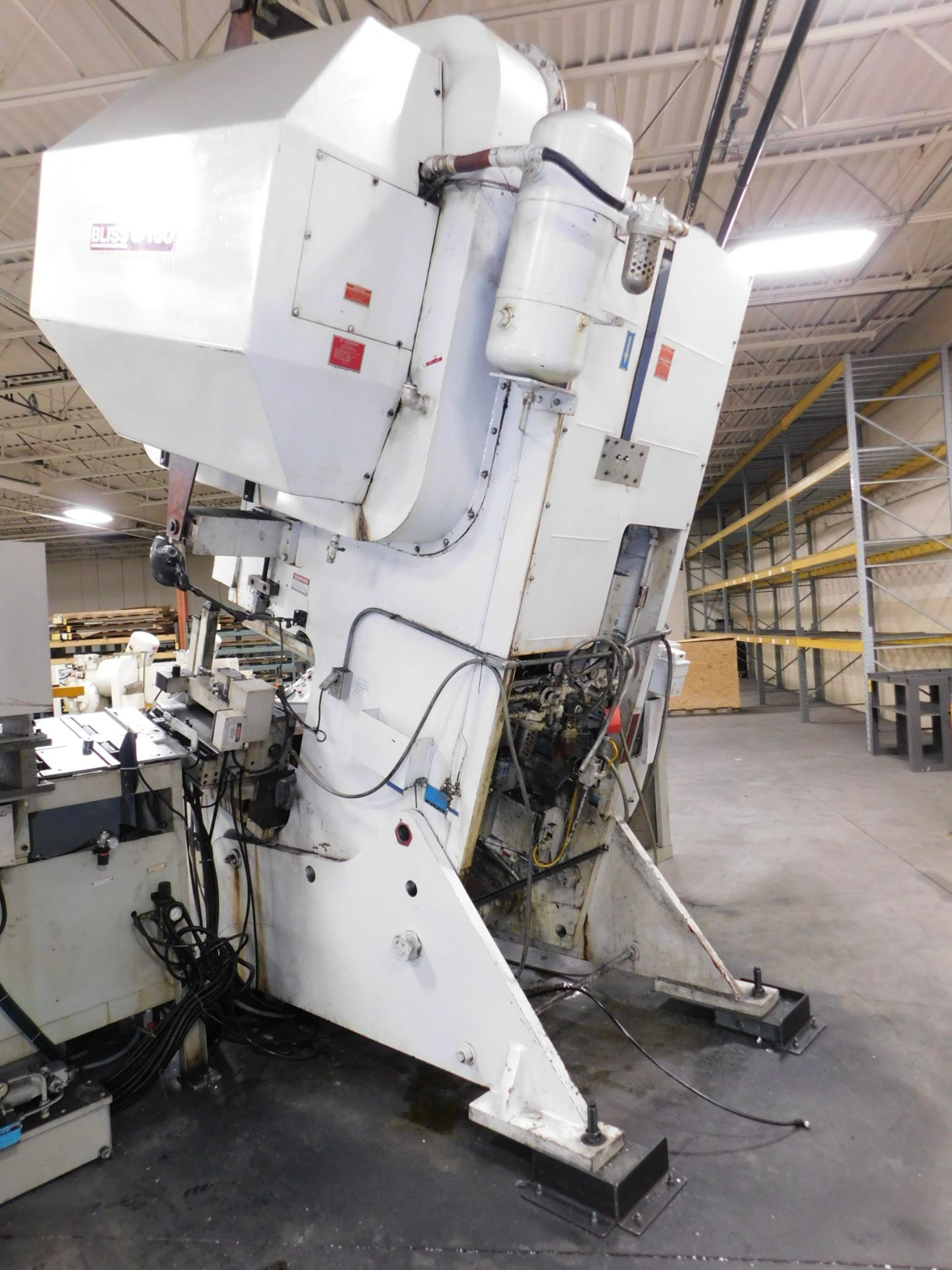 Bliss ModelC-150 OBI Punch Press, SN HP54587/P71231, New in 1993, 150-Ton, 4-1/2 In. Slide - Image 6 of 13