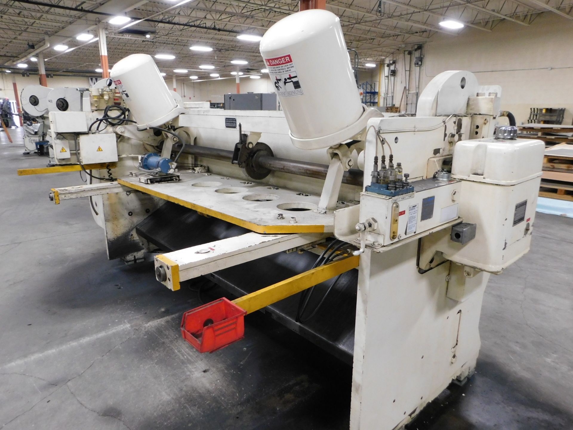 Cincinnati Model 1810G, 10 Ft.x 1/4 In. Mechanical Squaring Shear, SN 48074, New in 1993, with - Image 5 of 16