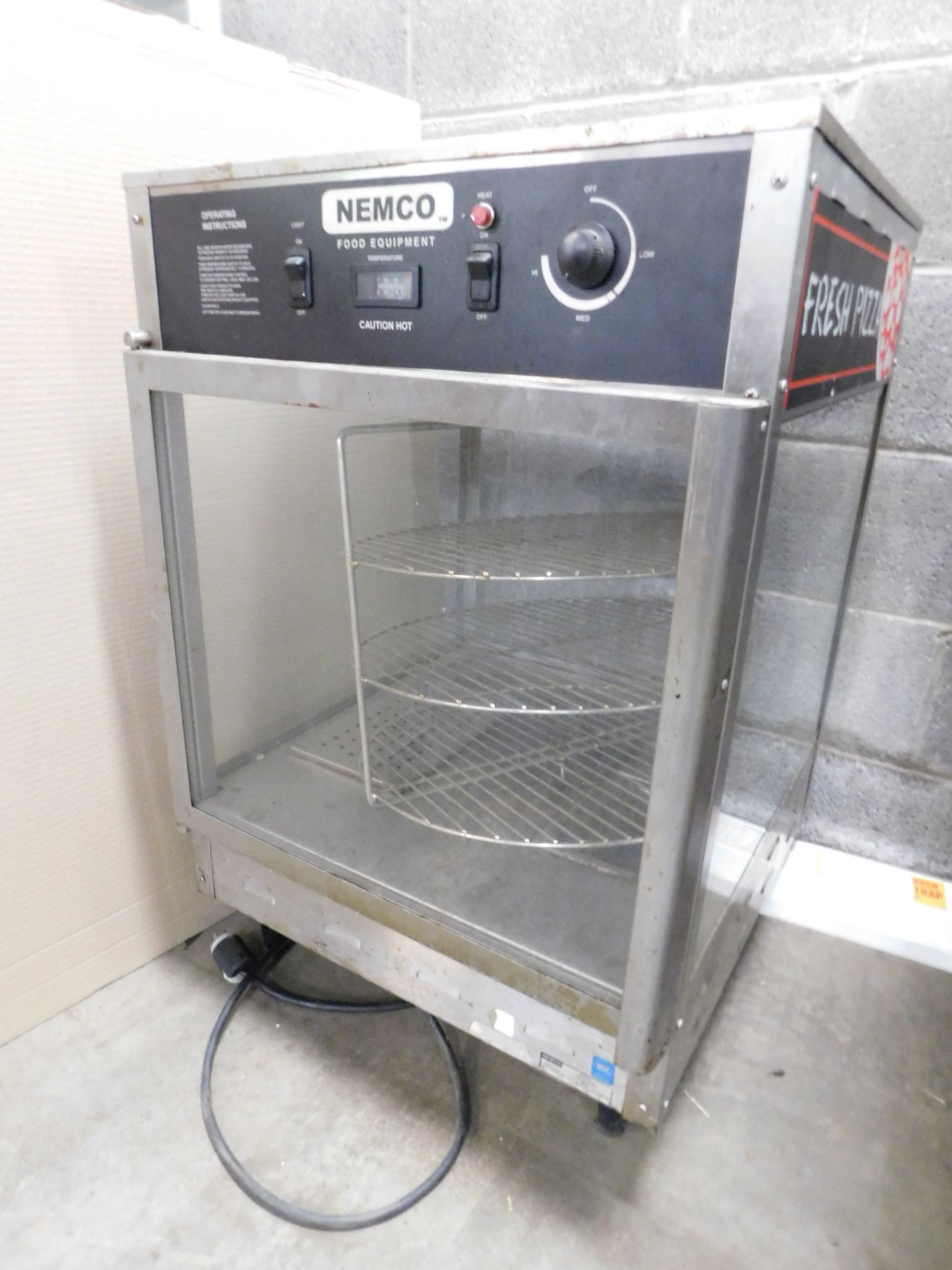 Nemco Model 6451 Pizza Warmer/Display Case