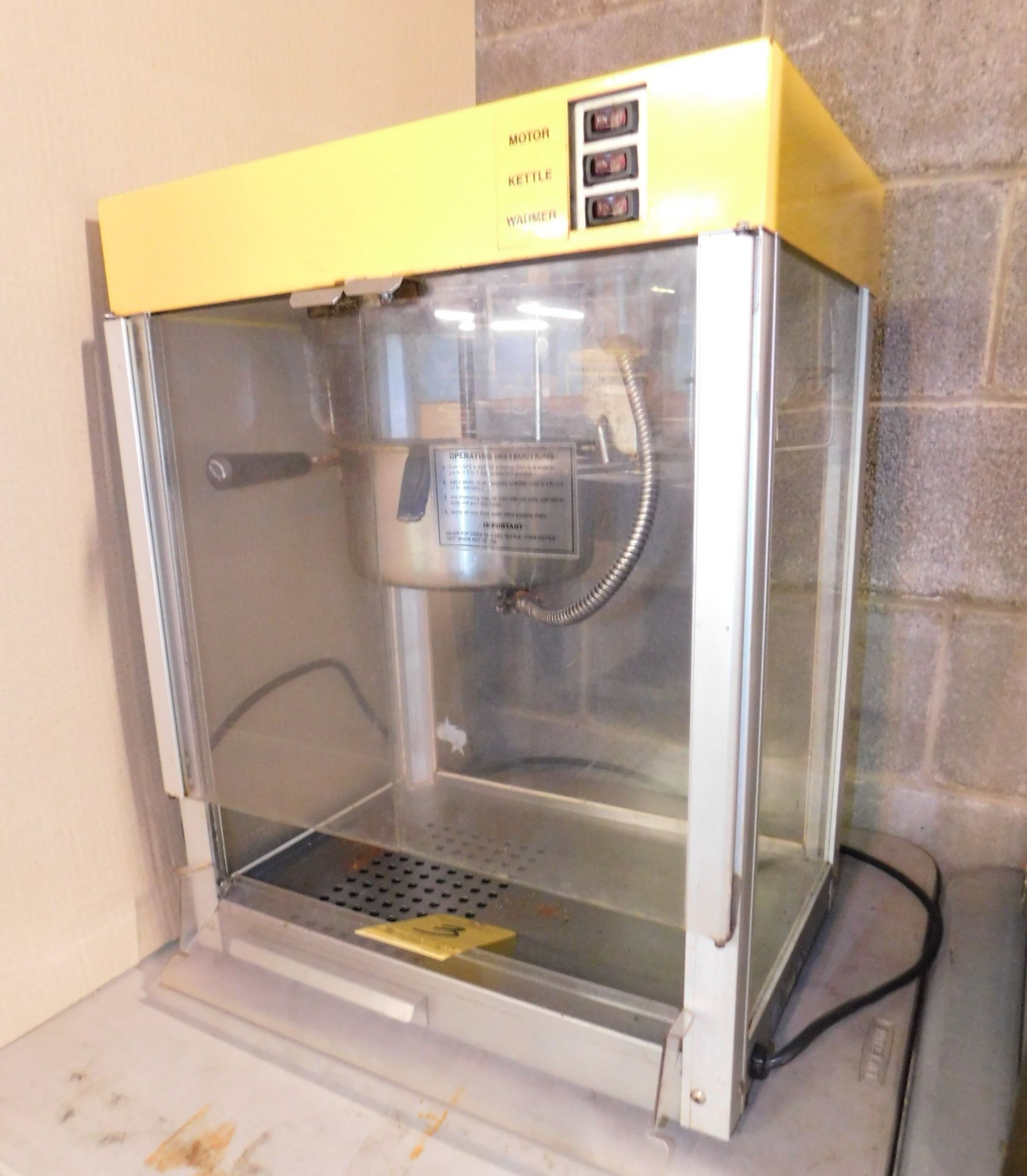 Star Mfg Model 39 Popcorn Popping Machine