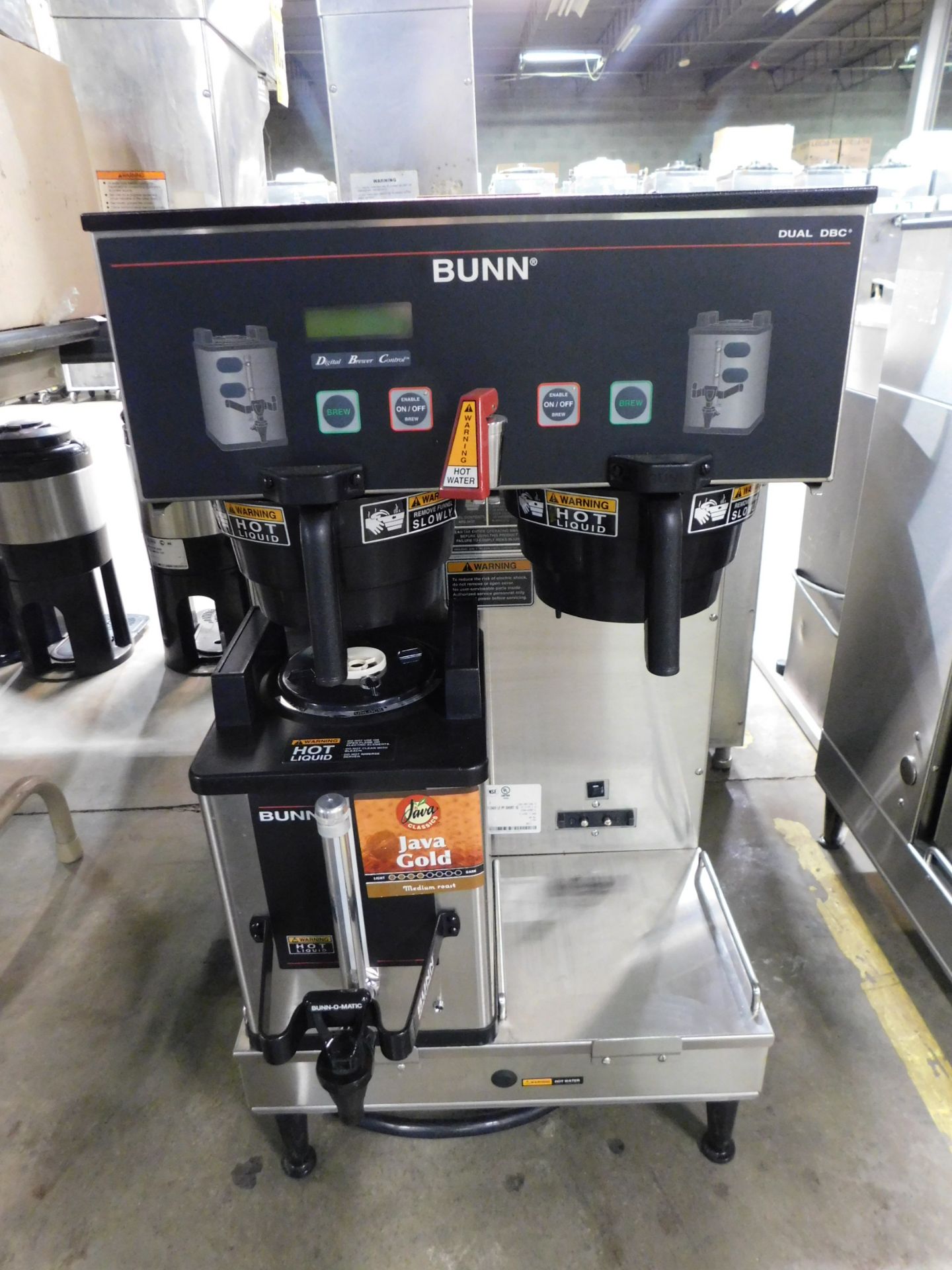 Bunn Part #335000.0046 Model Dual-SH-DBC Coffee Machine w/1 Carafe