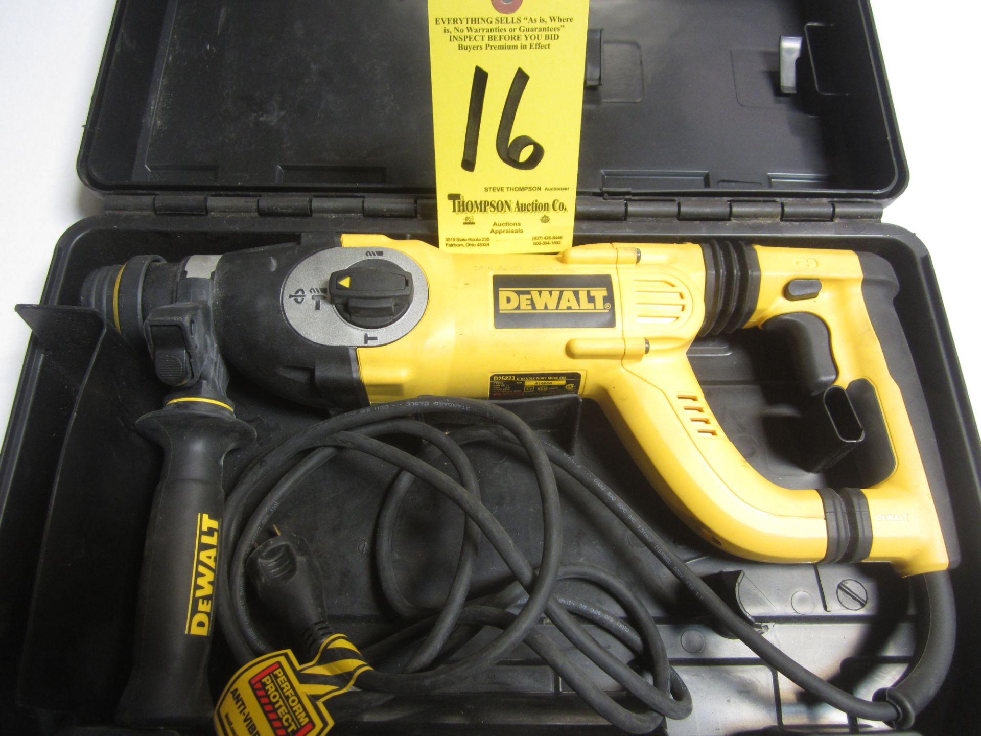 Dewalt D25223 Hammer Drill with Case