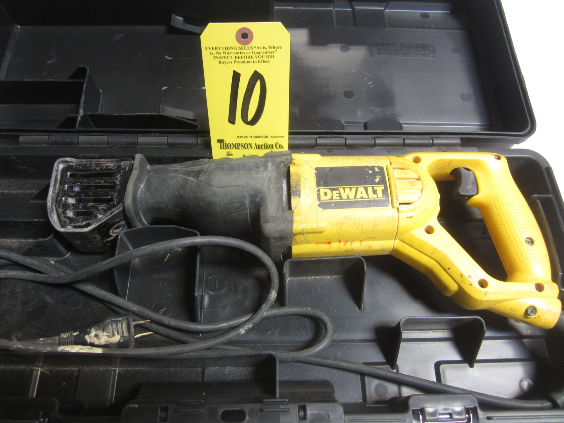 Dewalt Reciprocating Saw with Case