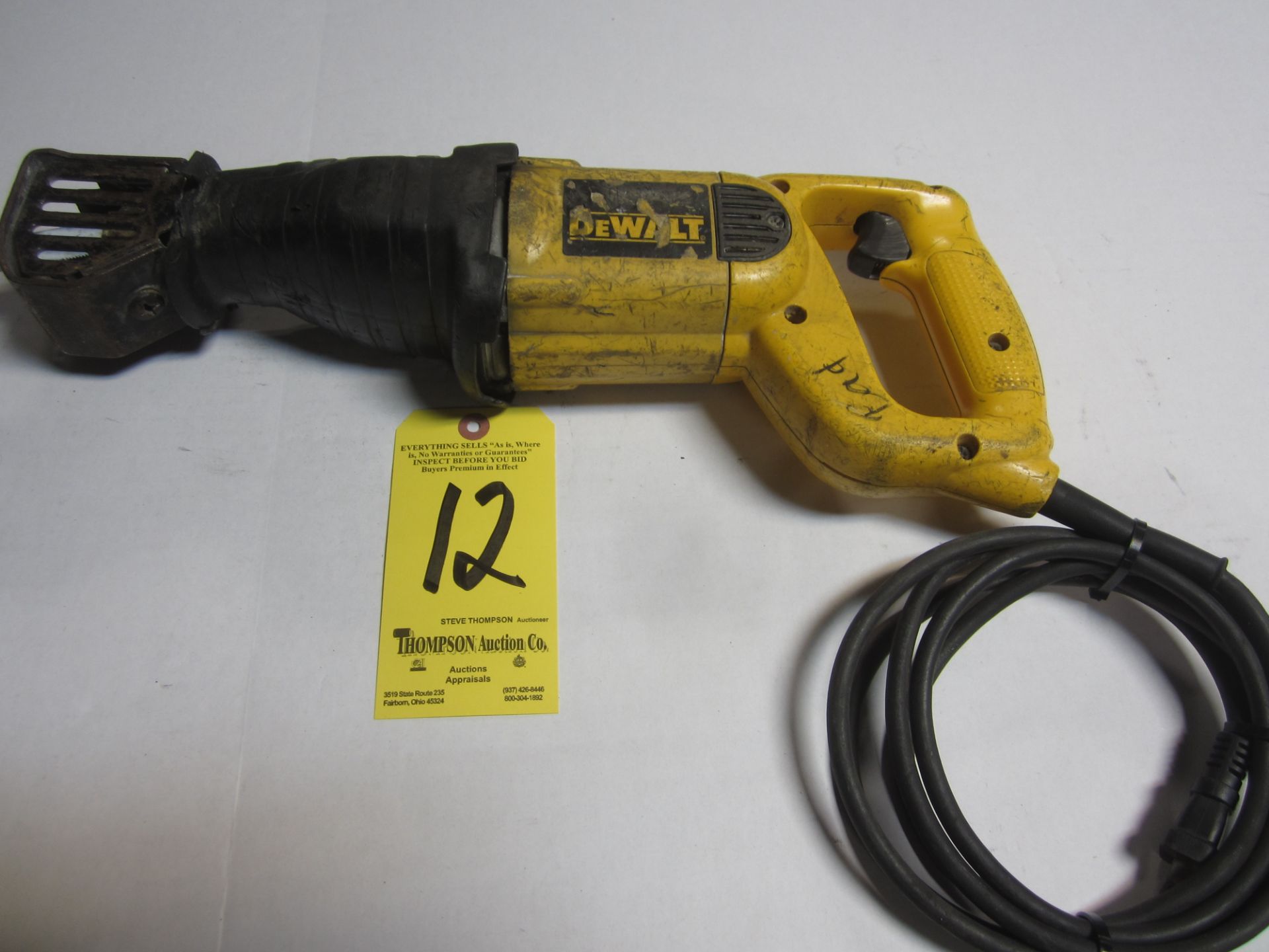 Dewalt Reciprocating Saw