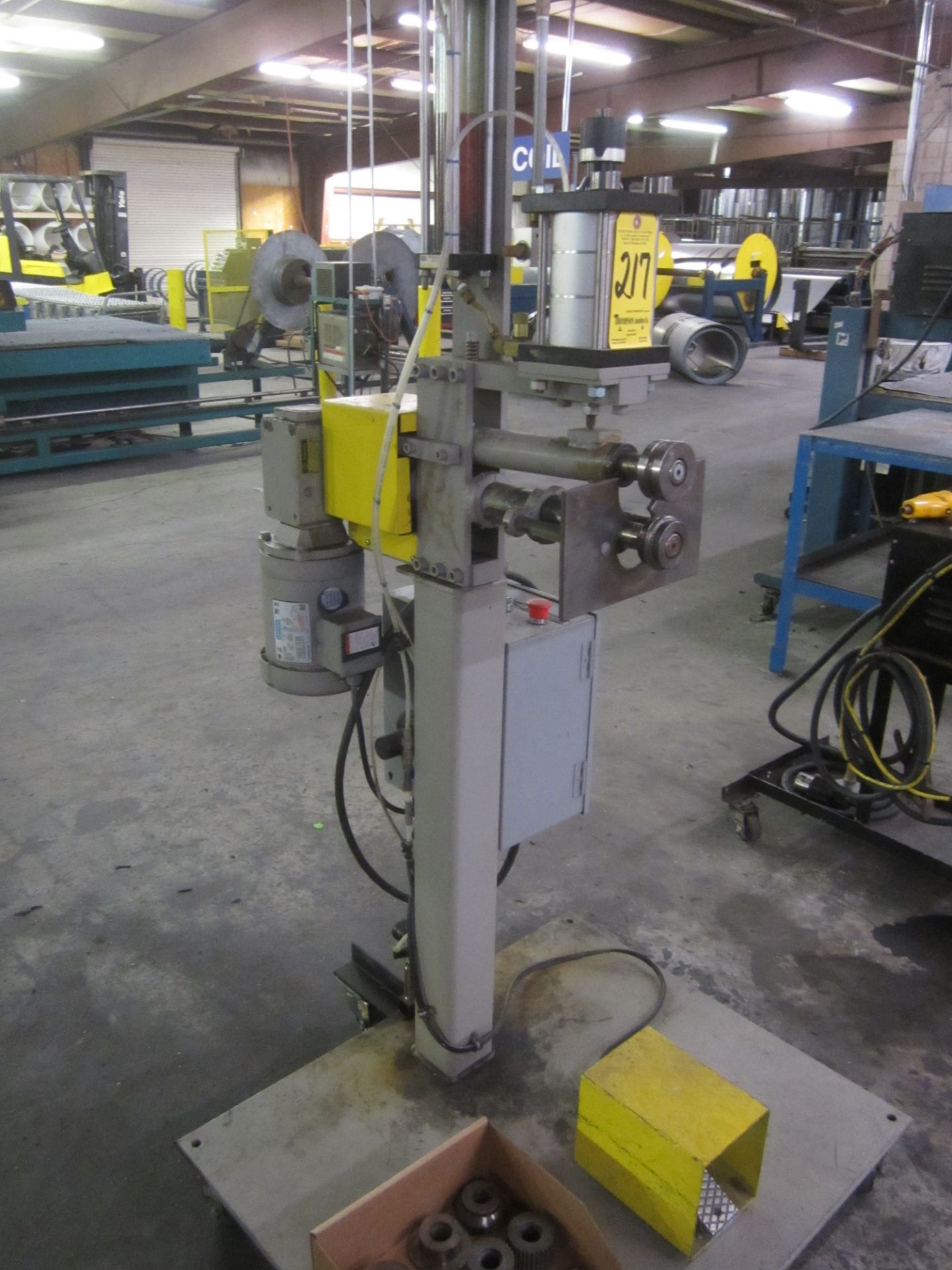 Mid-Rivers Power Rotary Machine, Model HPR-1014, New 2014, 10 In. Throat, 14 Gauge, Air/Hydraulic - Image 2 of 7