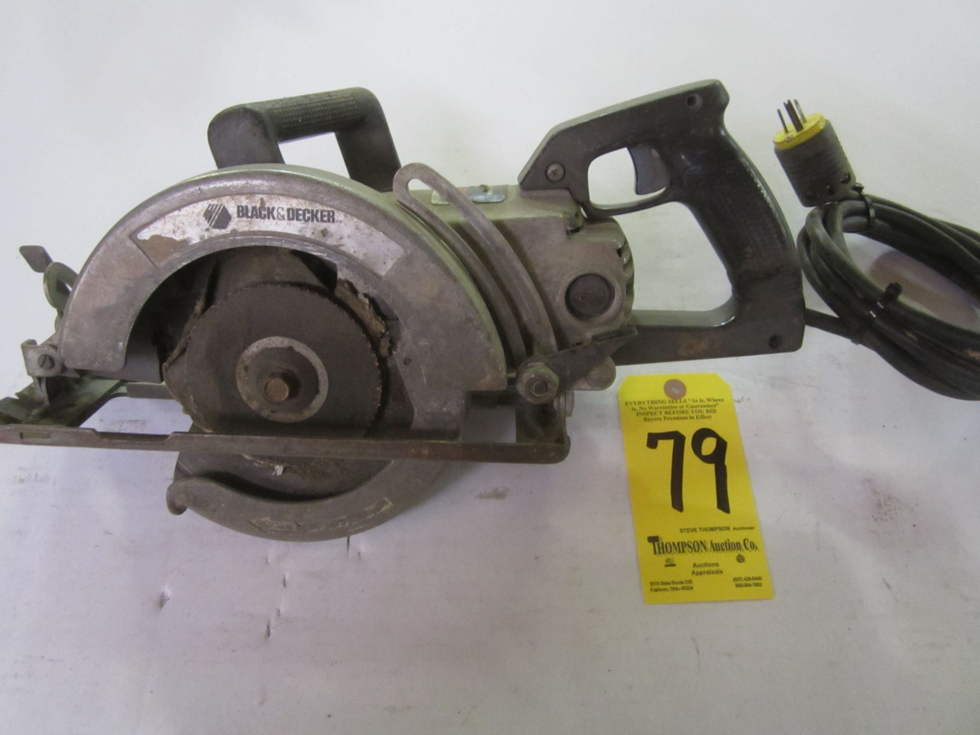 Black & Decker Worm Drive Circular Saw