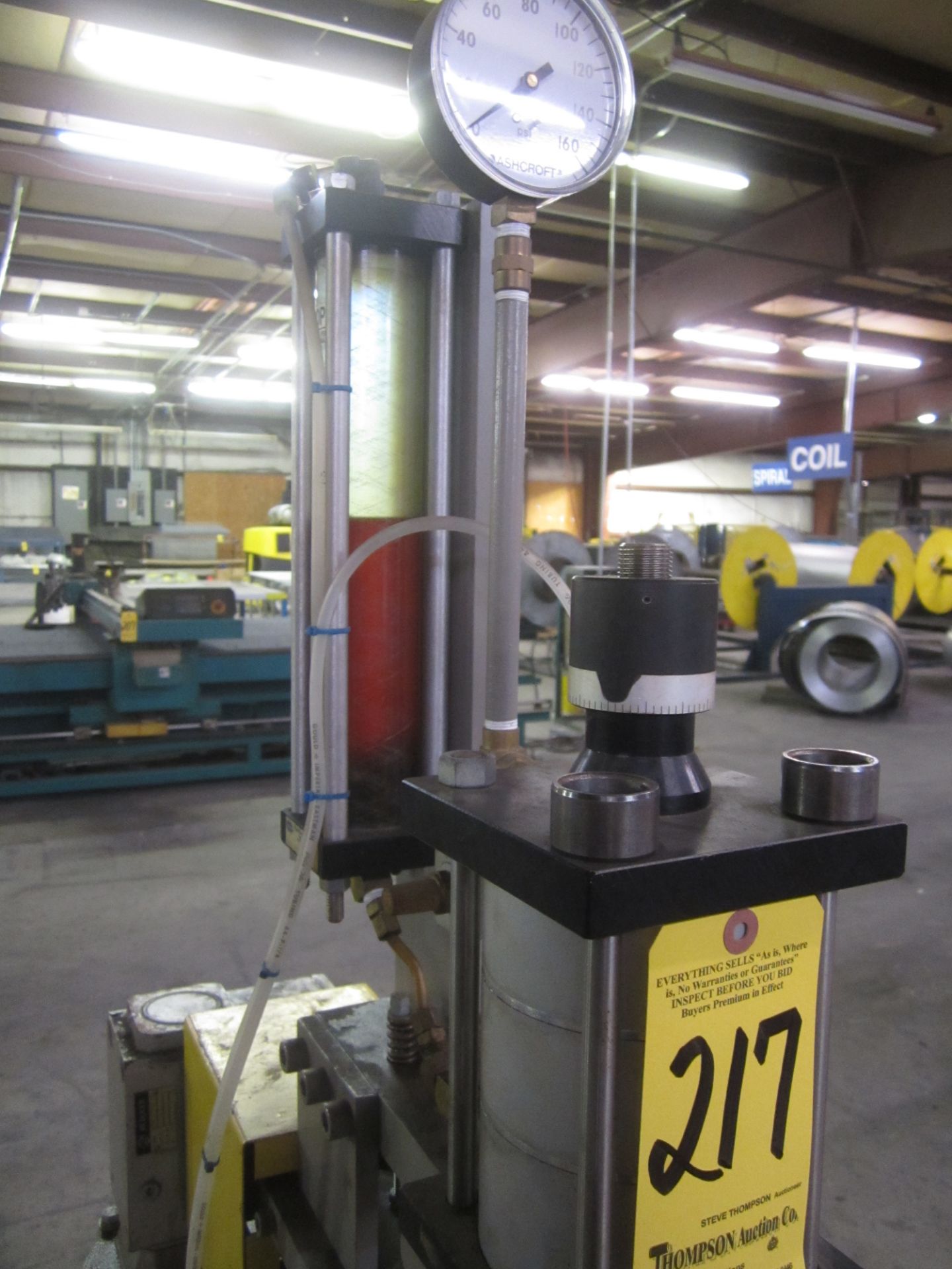 Mid-Rivers Power Rotary Machine, Model HPR-1014, New 2014, 10 In. Throat, 14 Gauge, Air/Hydraulic - Image 3 of 7